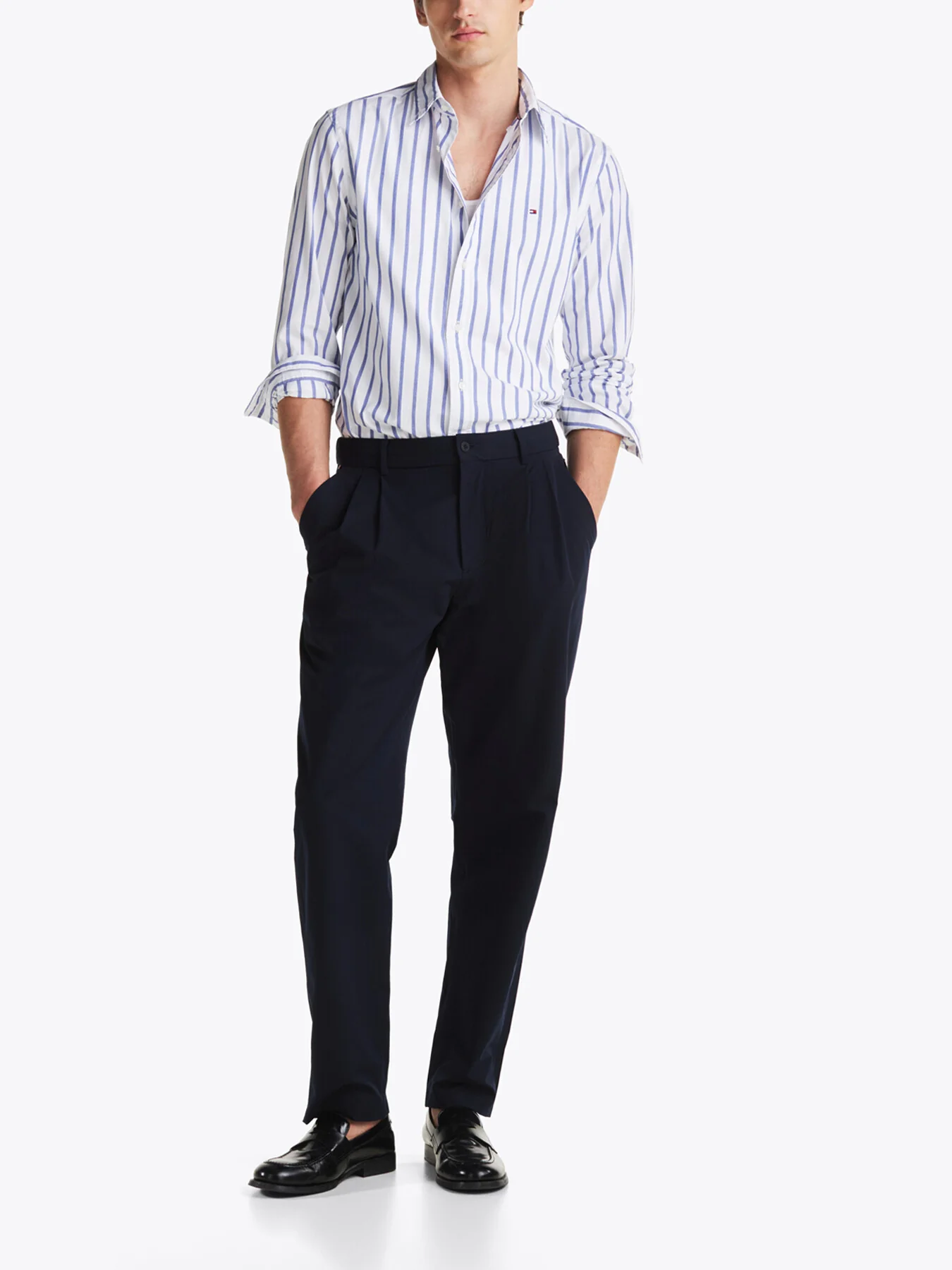 Regular Fit Flex Cotton Poplin Naut - Image 5