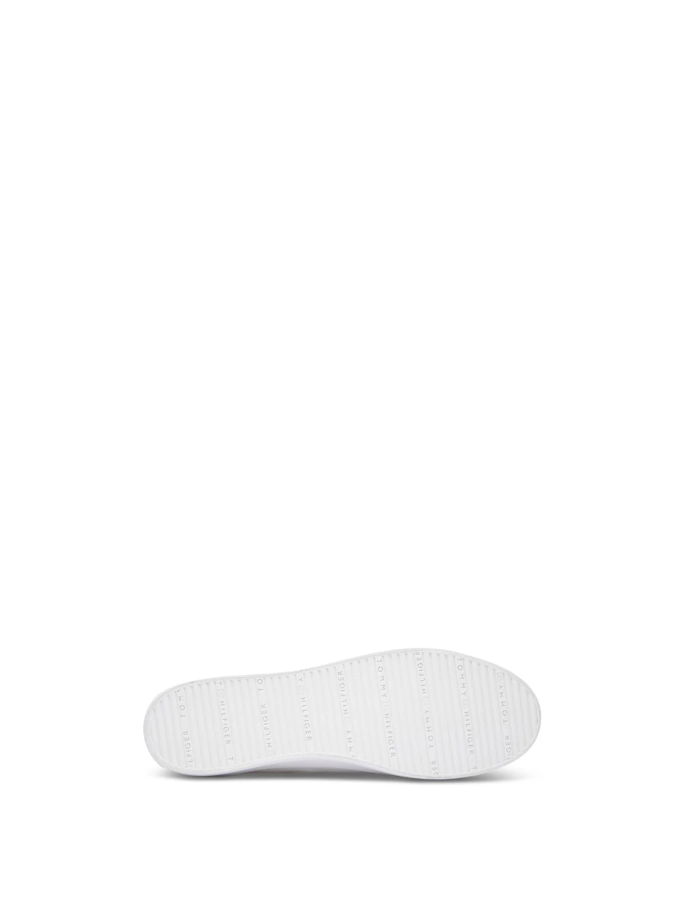 TOMMY HILFIGER Vulc Canvas Lace Up Trainers - Image 4