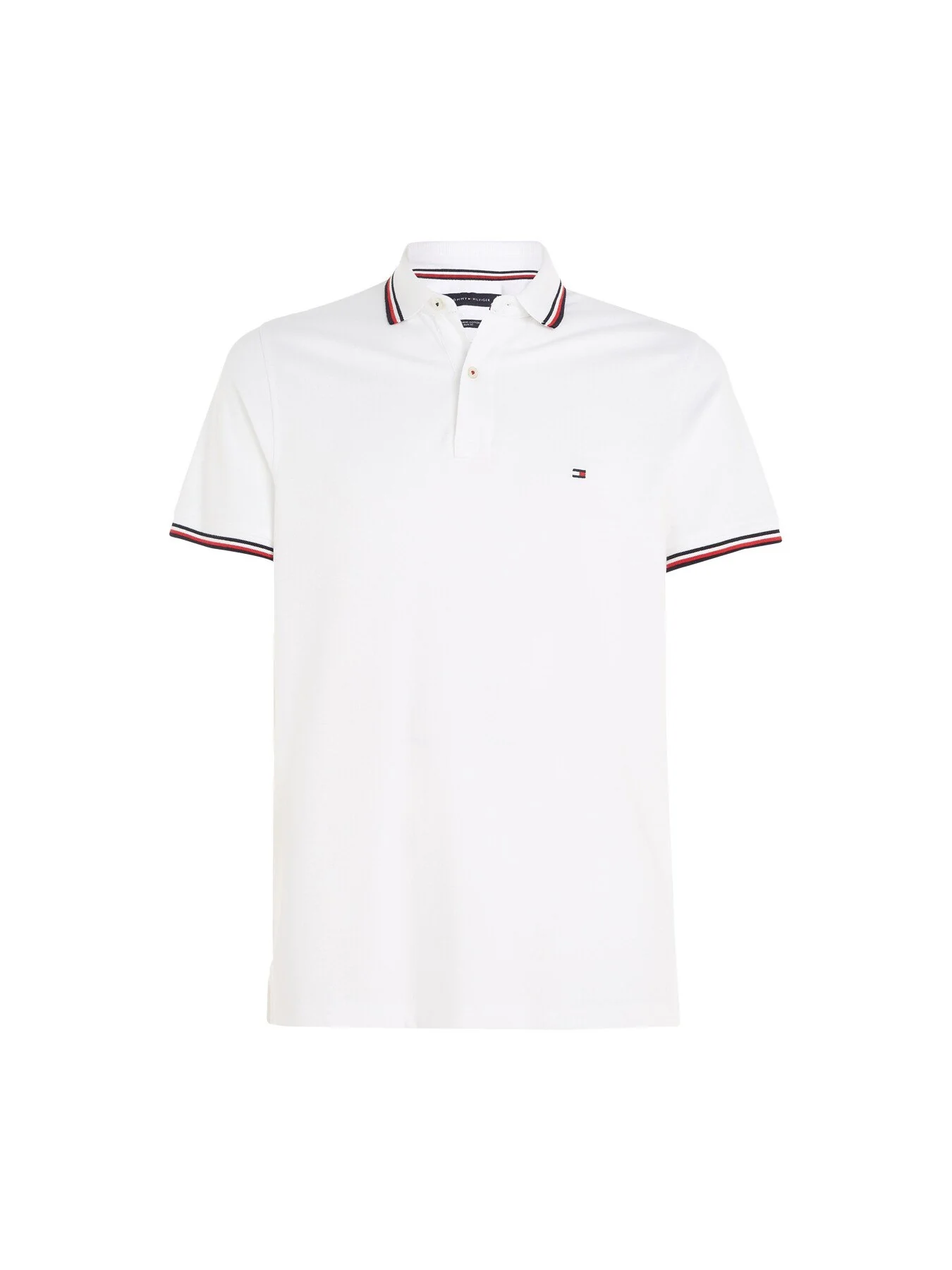 Tommy Tipped Slim Polo Top