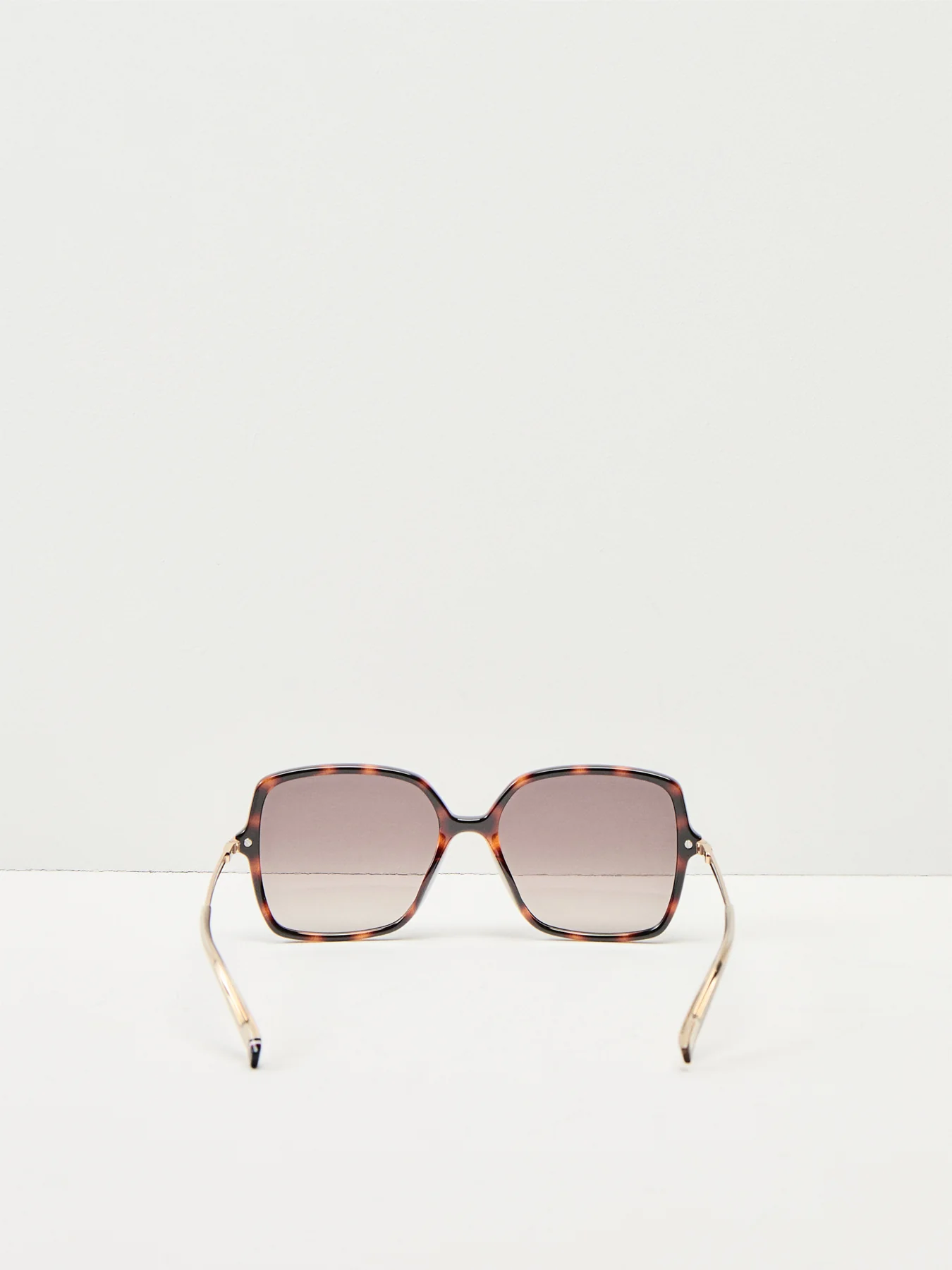 Womens Square Havana Sunglasses - Image 2