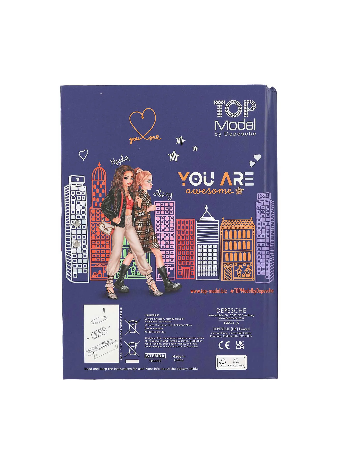 TOPModel City Girls Diary With Code And Sound - Image 5