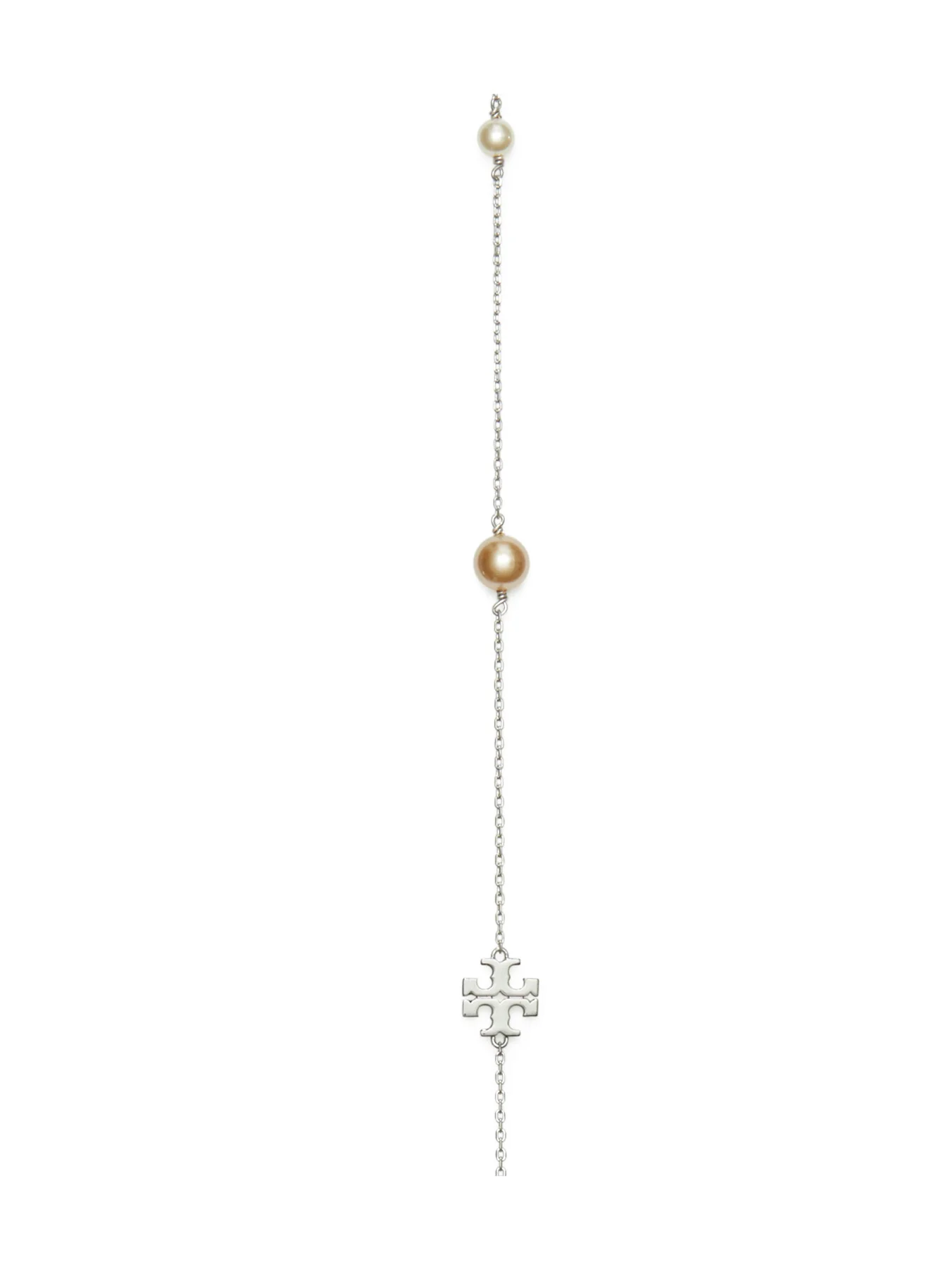 Delicate Kira Pearl Long Necklace - Image 2