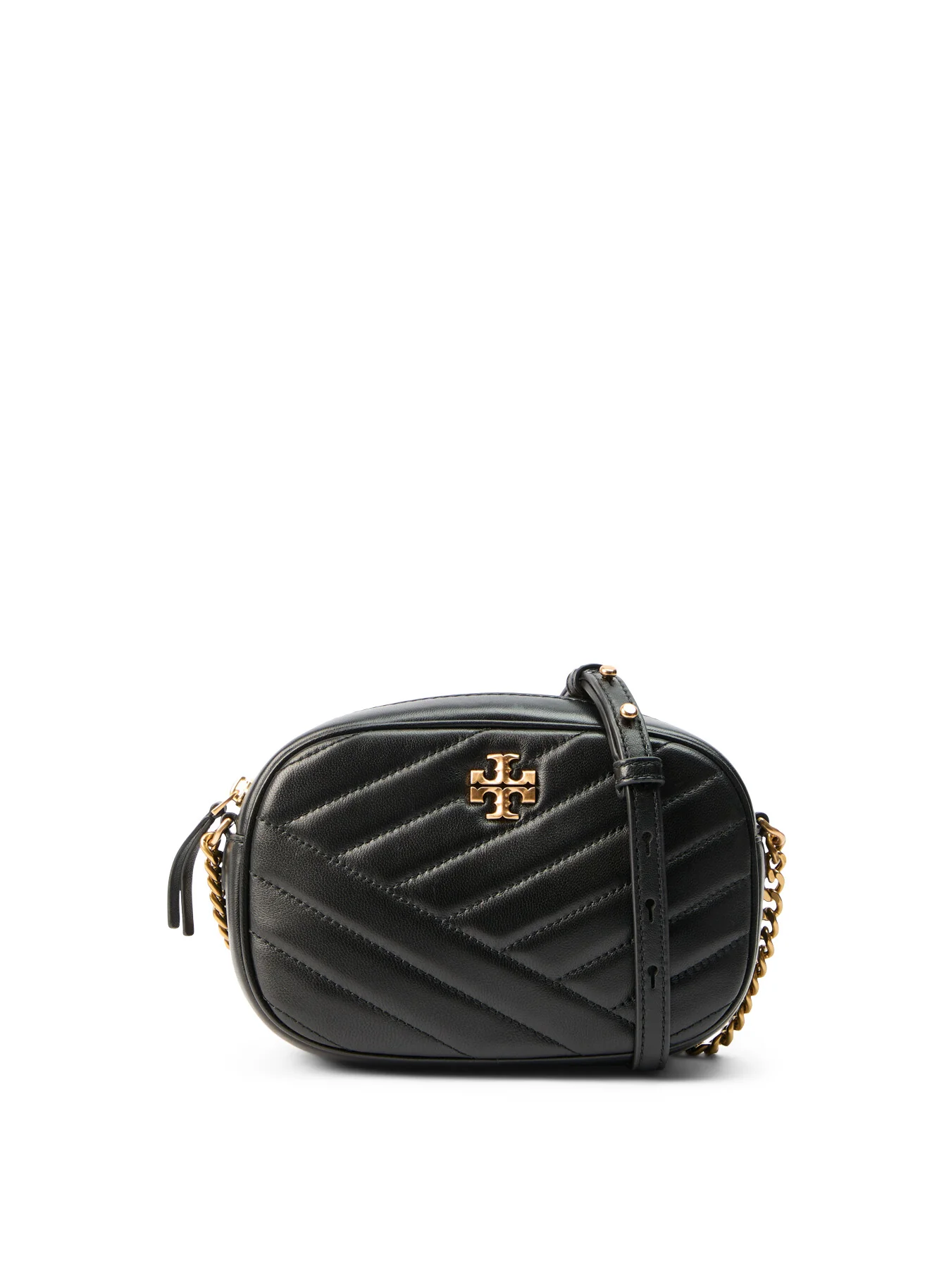 Kira Chevron Camera Bag Black