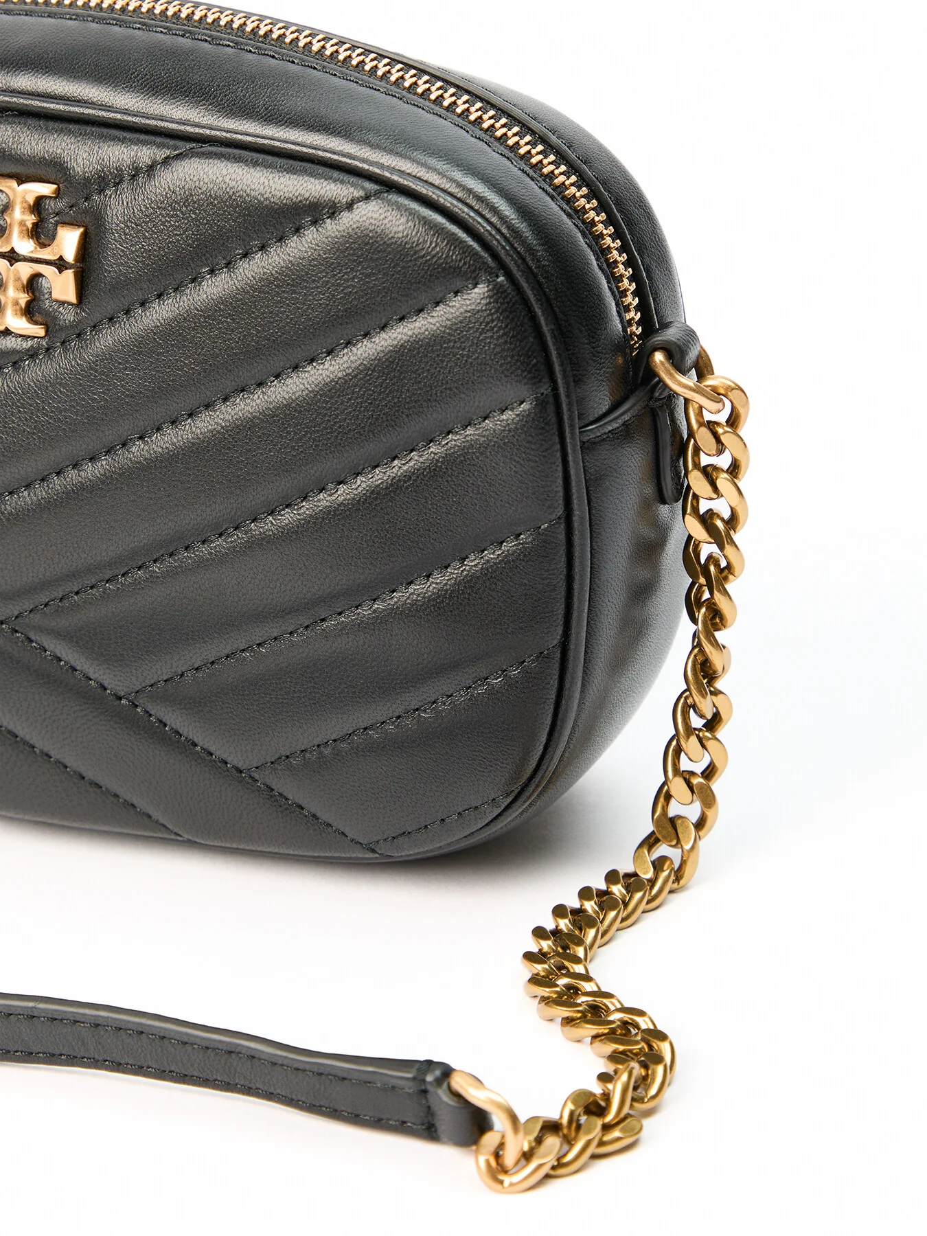 Kira Chevron Camera Bag Black - Image 4