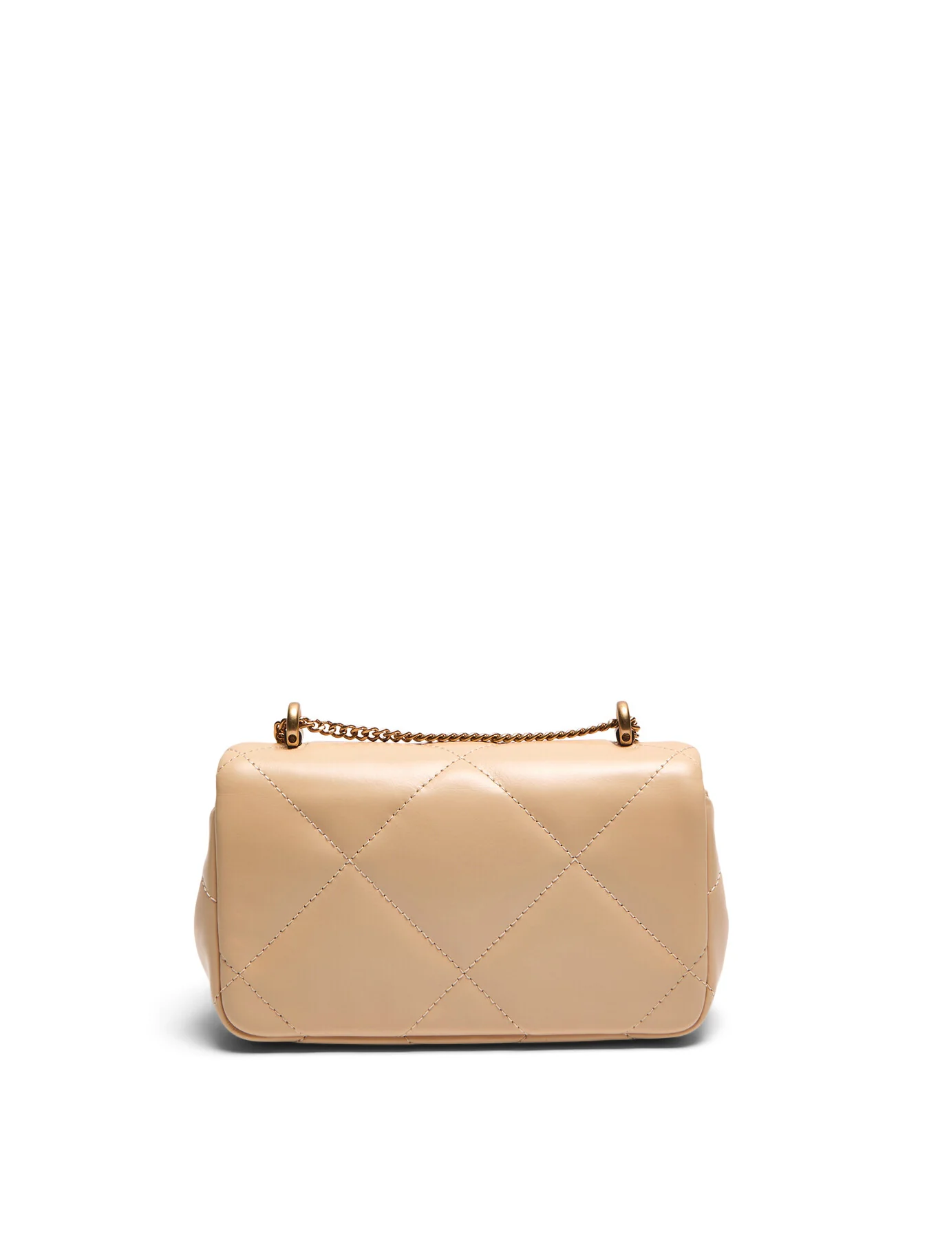 Kira Diamond Quilt Pave Mini Flap Bag - Image 3