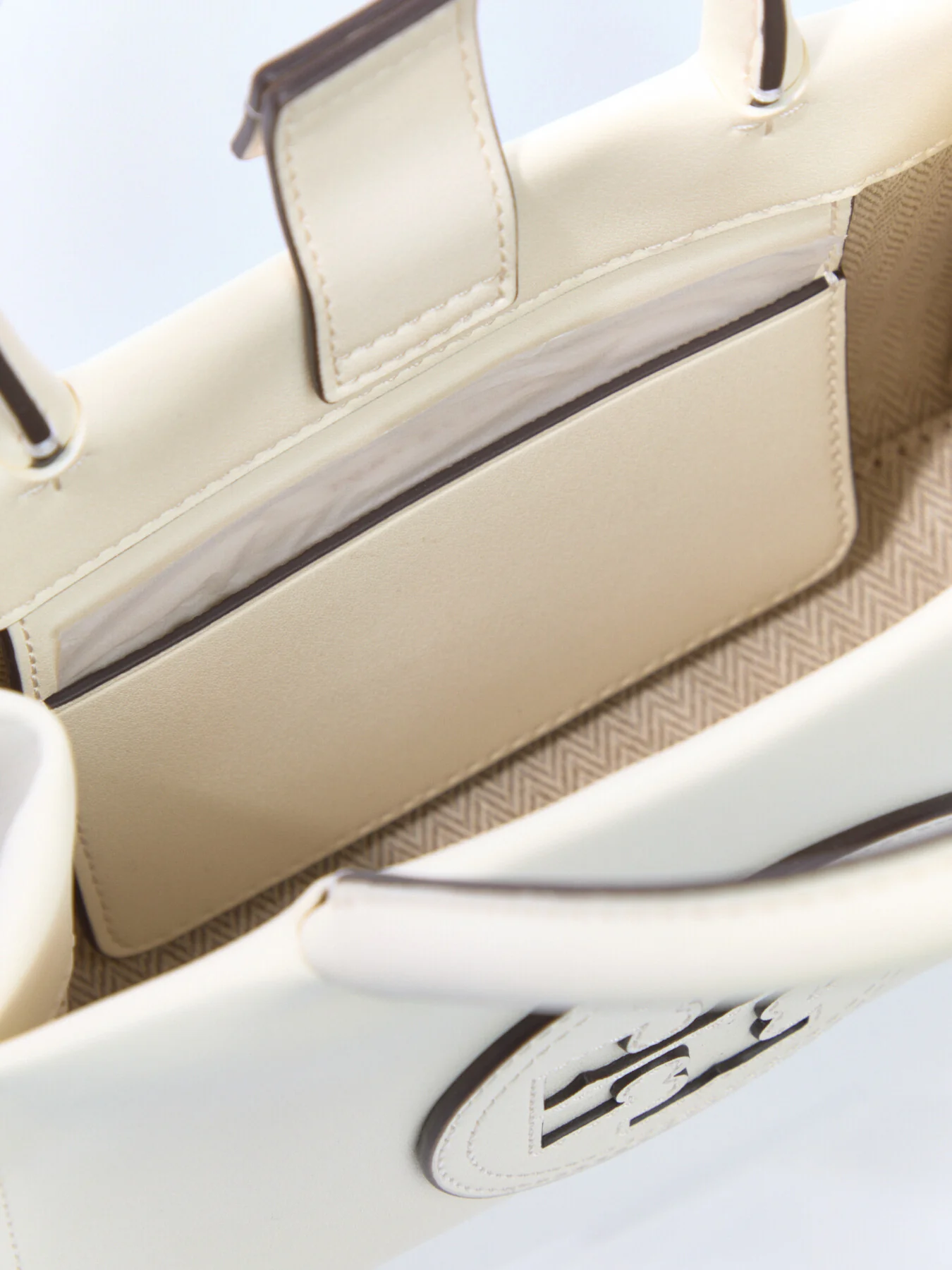 Mini Ella Eco Tote Bag White - Image 4