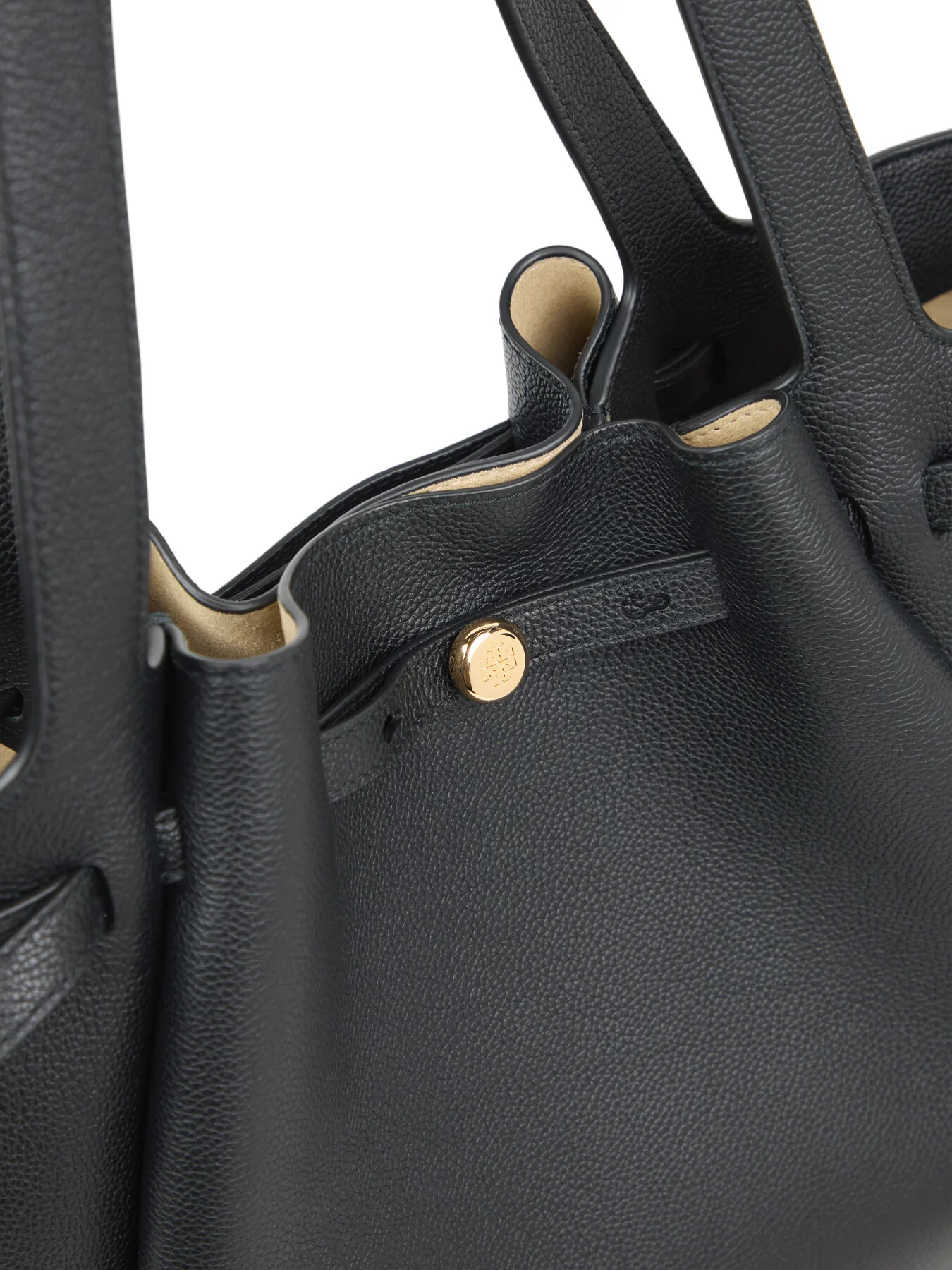Romy Pebbled Tote Bag - Image 4