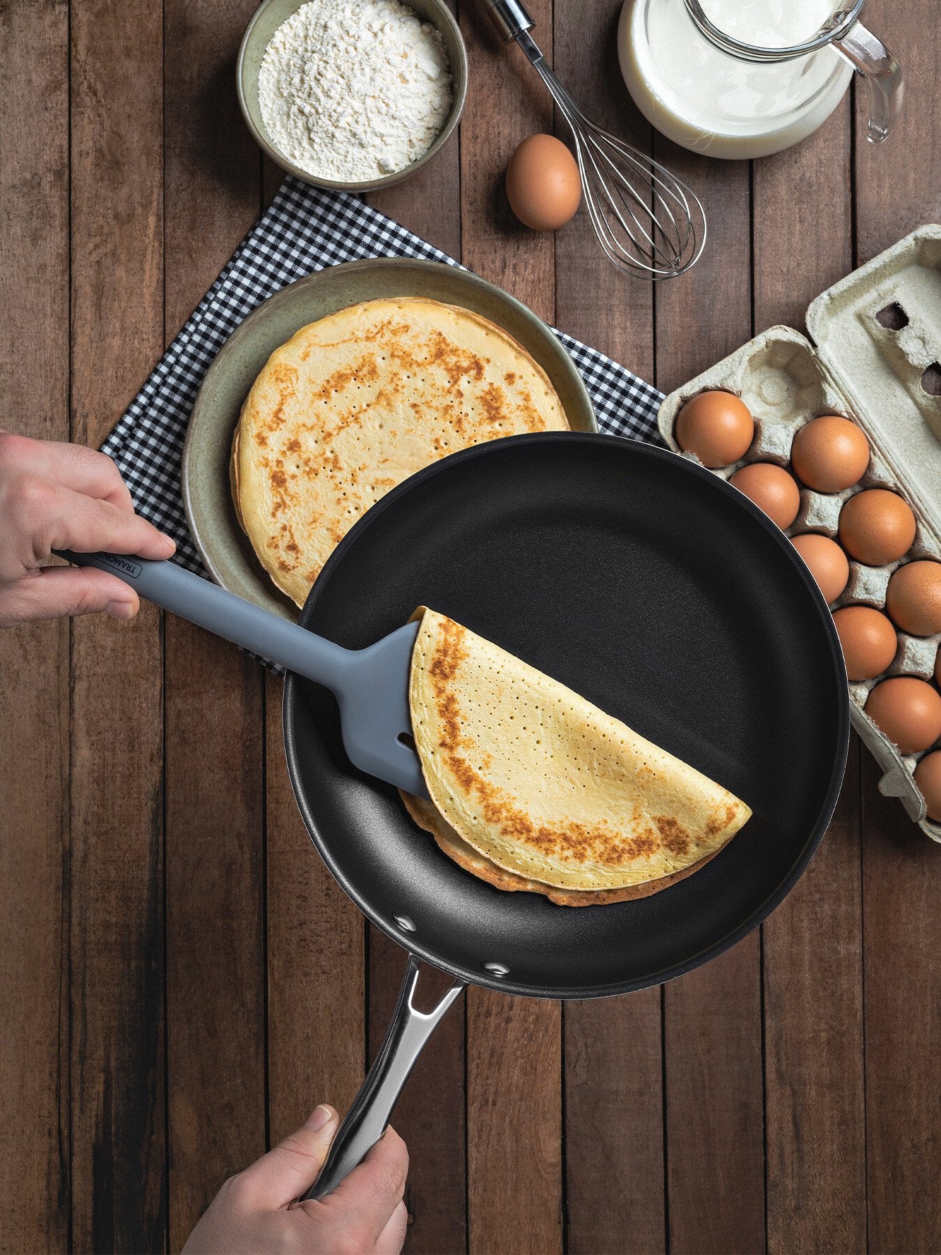 Grano Tri-Ply Stainless Steel Frying Pan Non Stick - Image 7