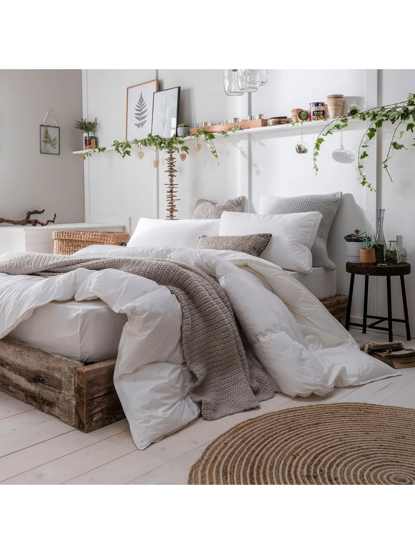 Goose Down Duvet 10.5 Tog White - Image 3