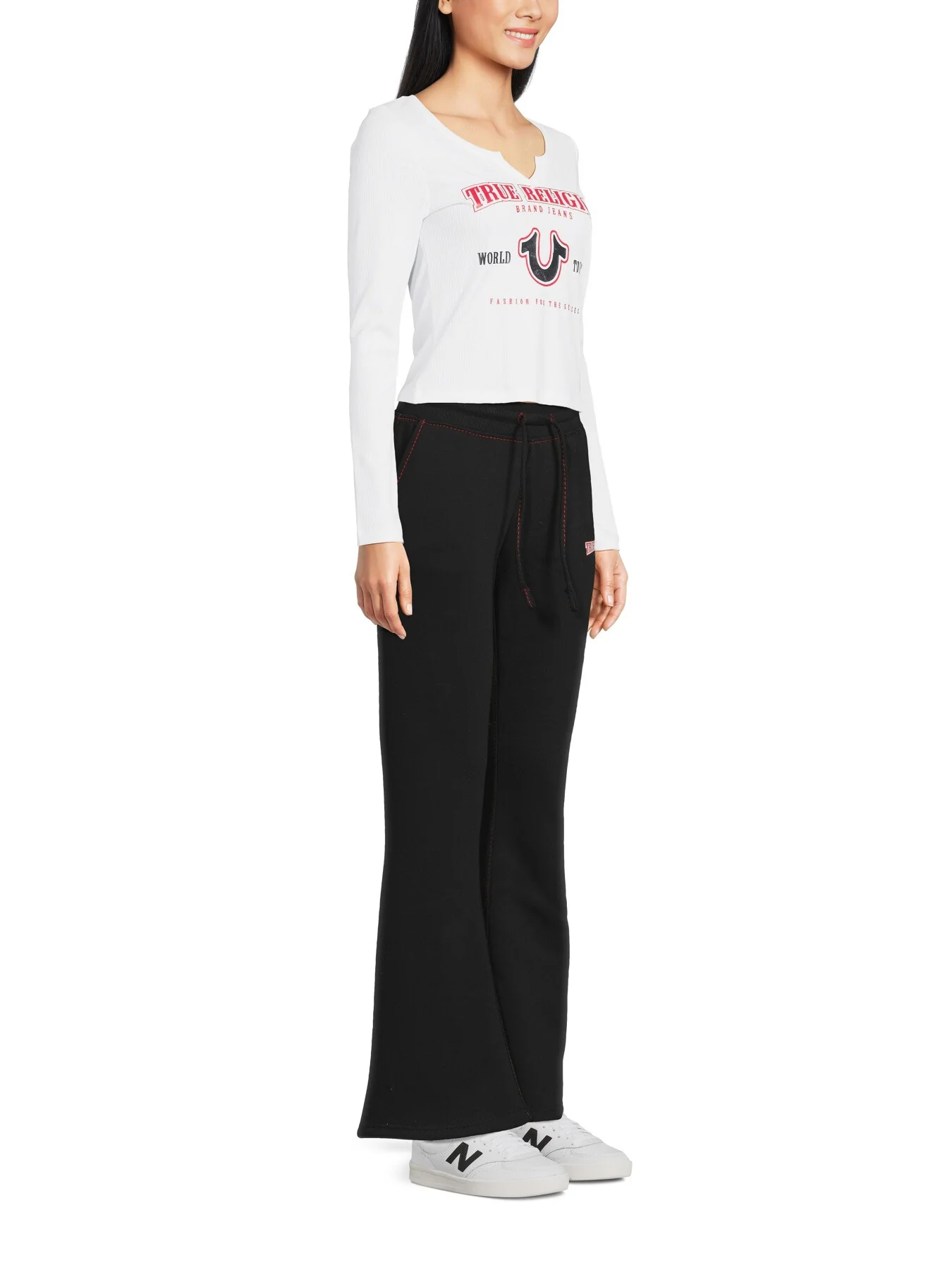 Anniversary Big T Bootcut Sweat Pants - Image 4