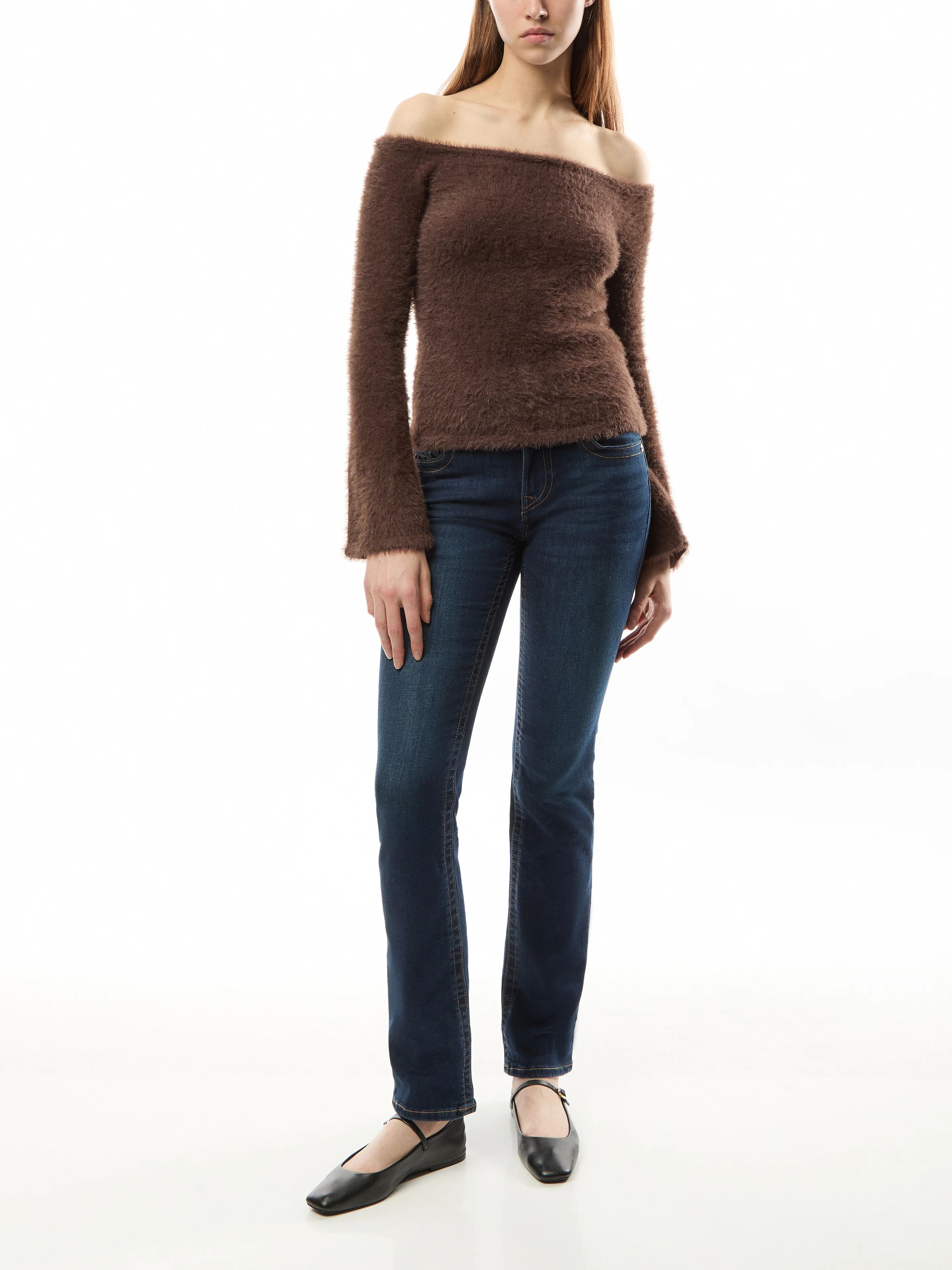 Billie Mid Rise Straight Jeans - Image 2
