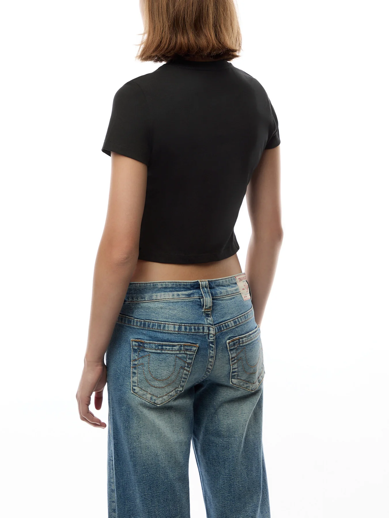 Crystal Buddha SS Baby Tee - Image 5