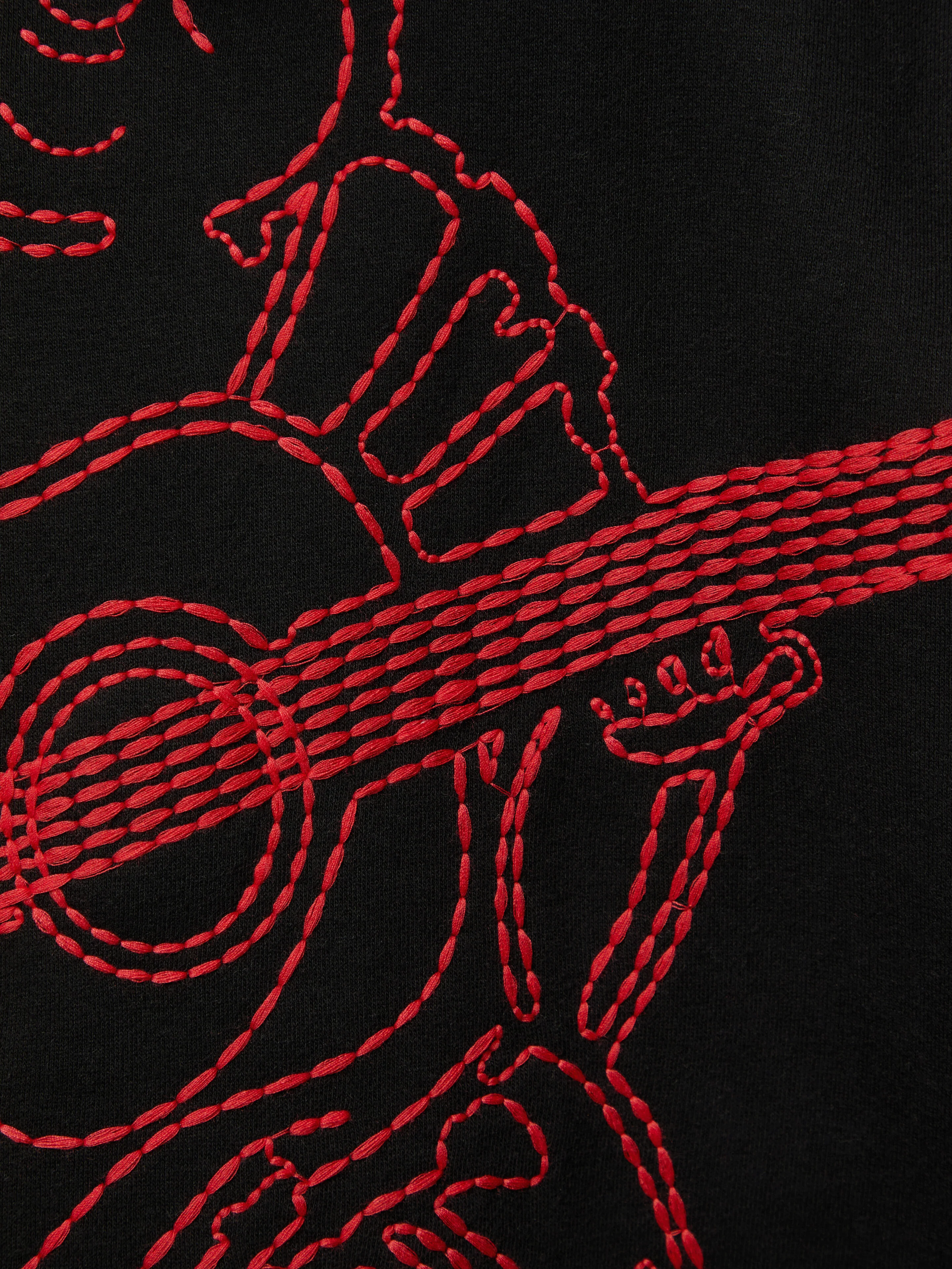 Fleece Super T Full Zip Up Buddha Embroidery - Image 3