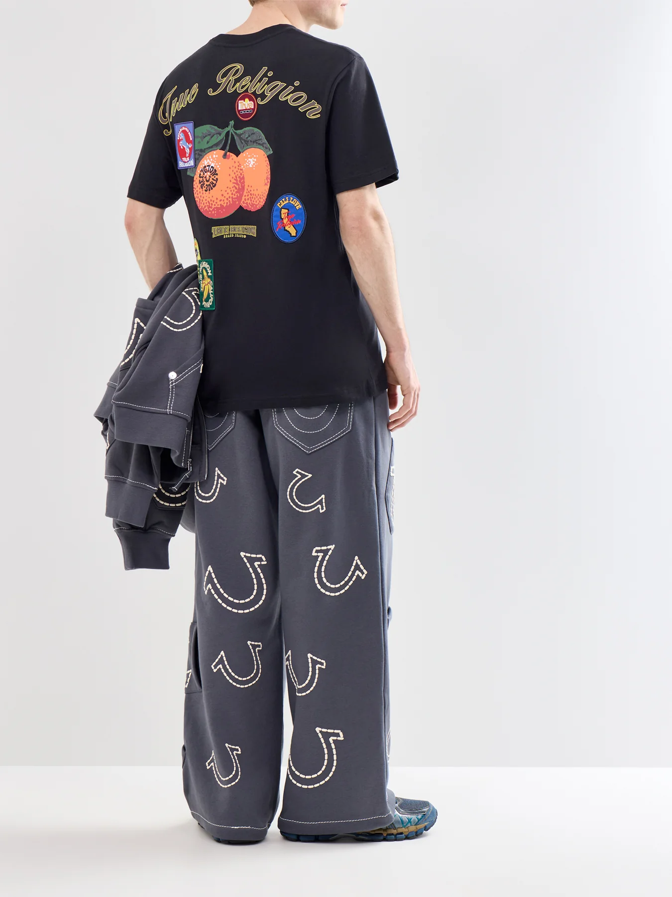 Graphic Cotton T-Shirt Black - Image 2