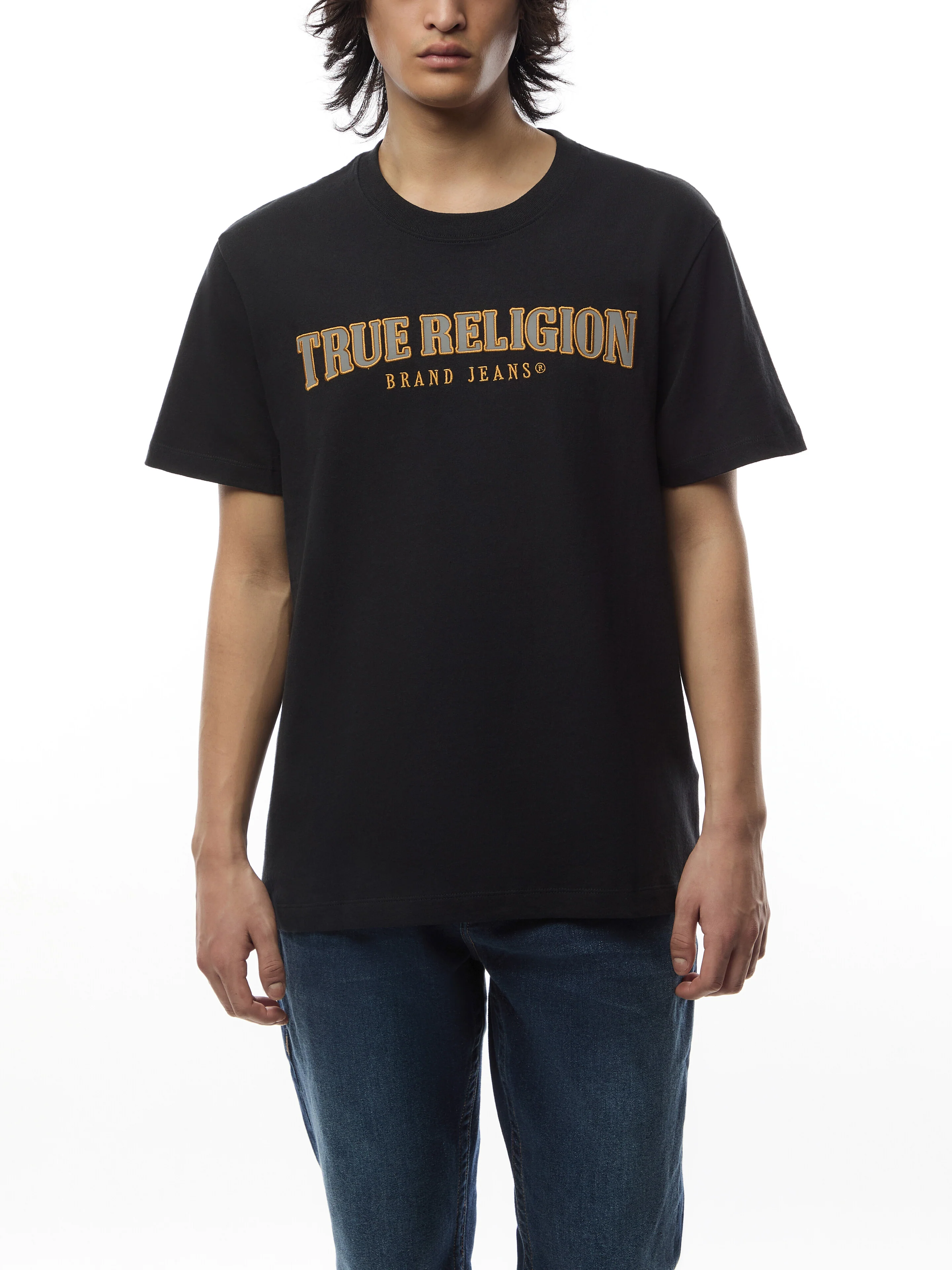 Embroidered Reflective Arch T Shirt - Image 4