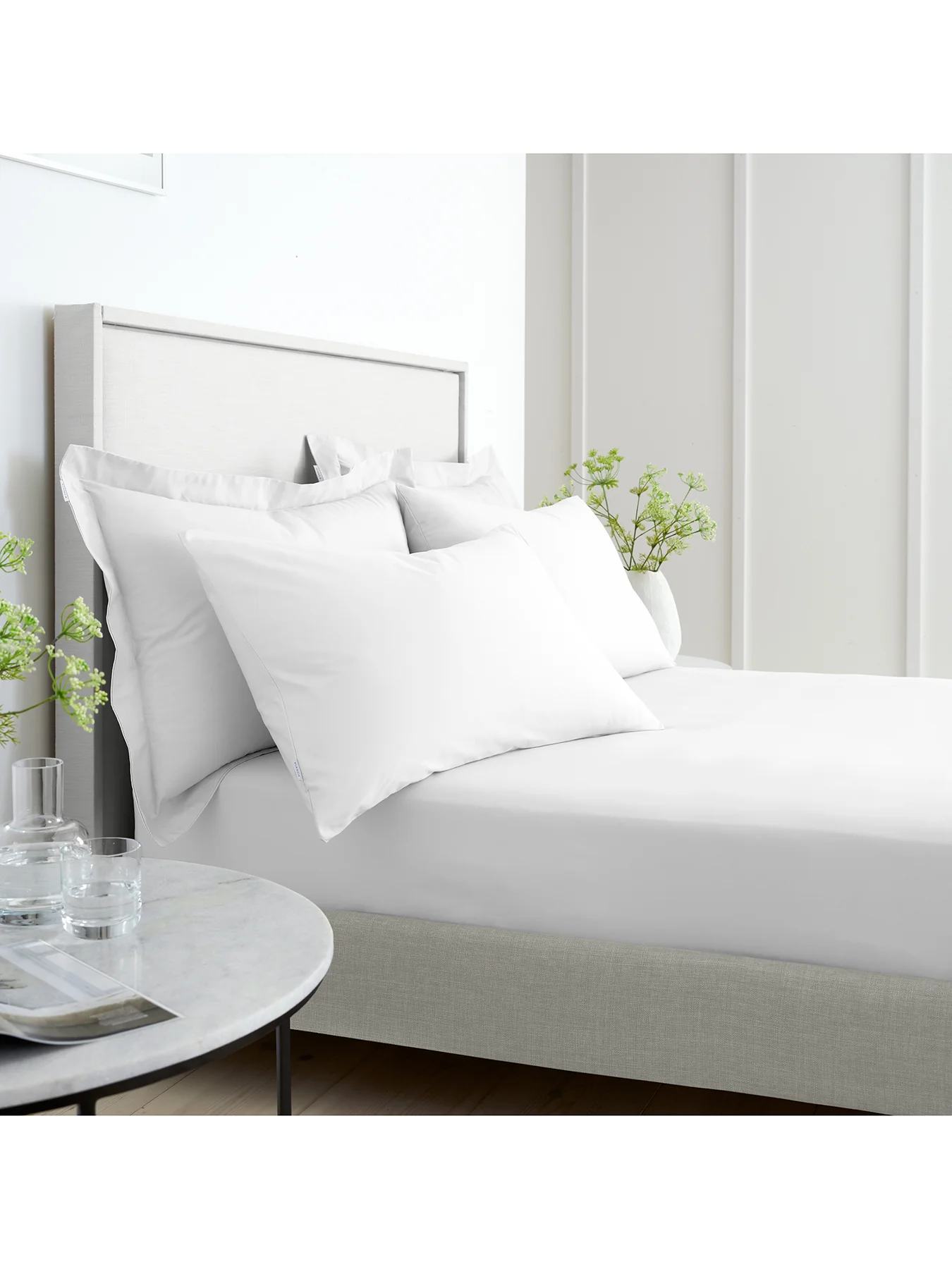 Bianca 200TC Cotton Percale White by Turner Bianca - Image 2