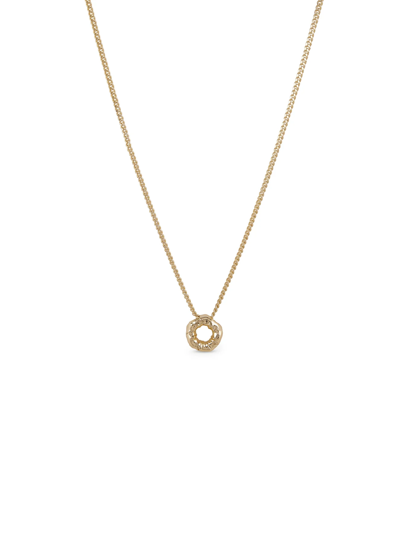 Silence Necklace Gold