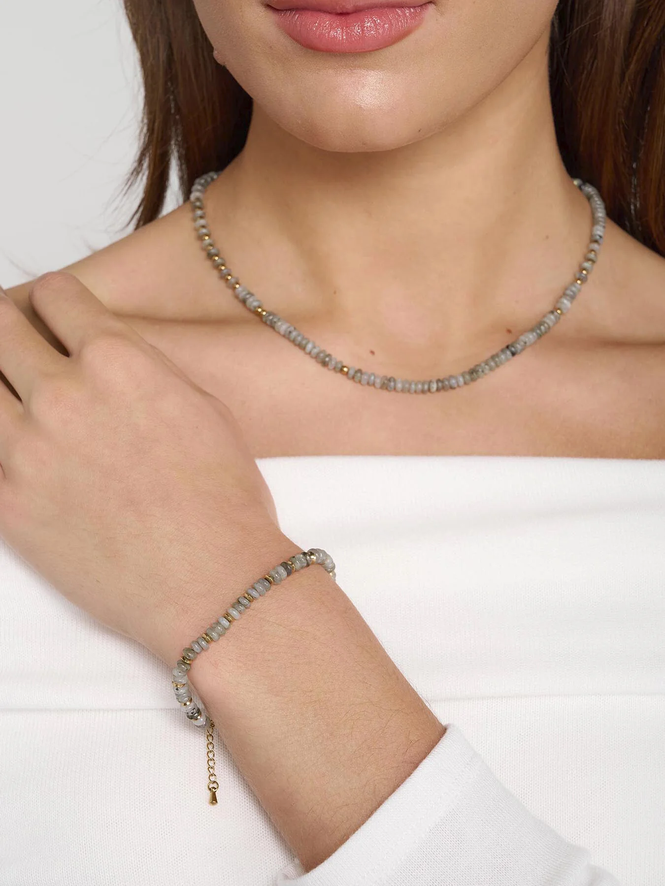 Stone Beaded Bracelet - Image 2