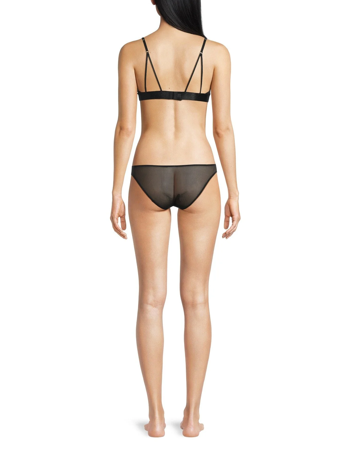 Mesh Triangle Bralette - Image 3
