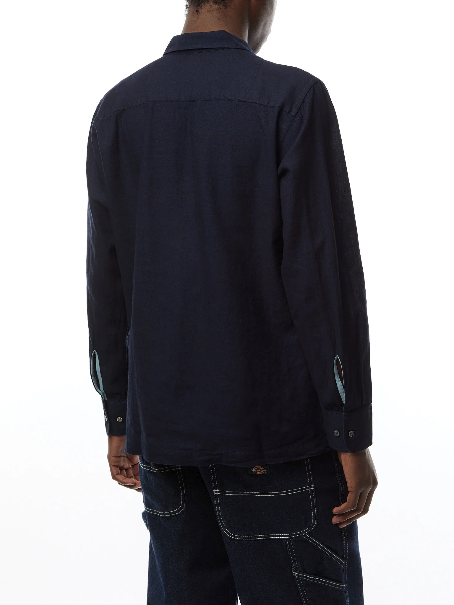Linen Pull Over Shirt - Image 5