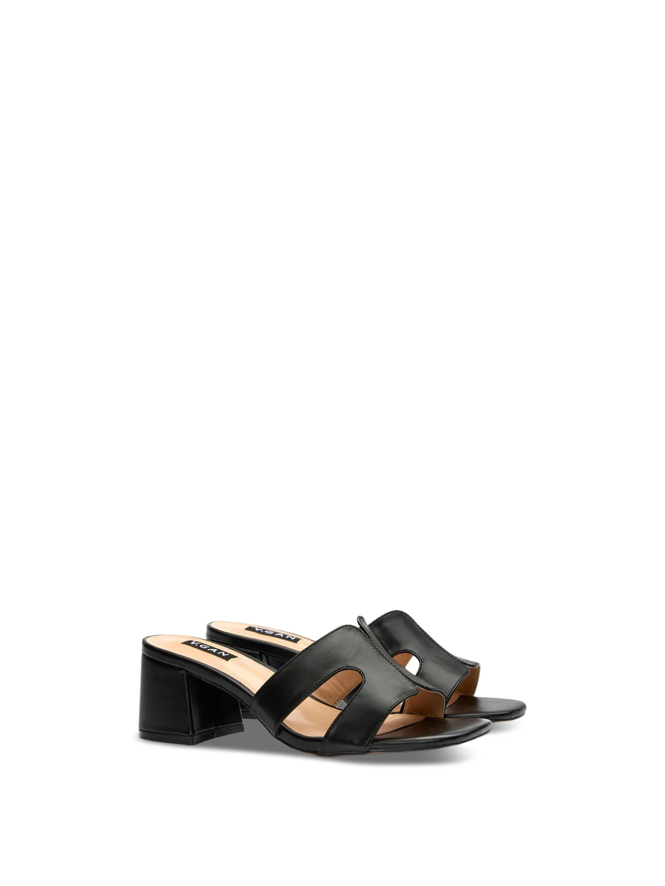 V.GAN Vegan Bok Mule Heel Sandals - Image 3