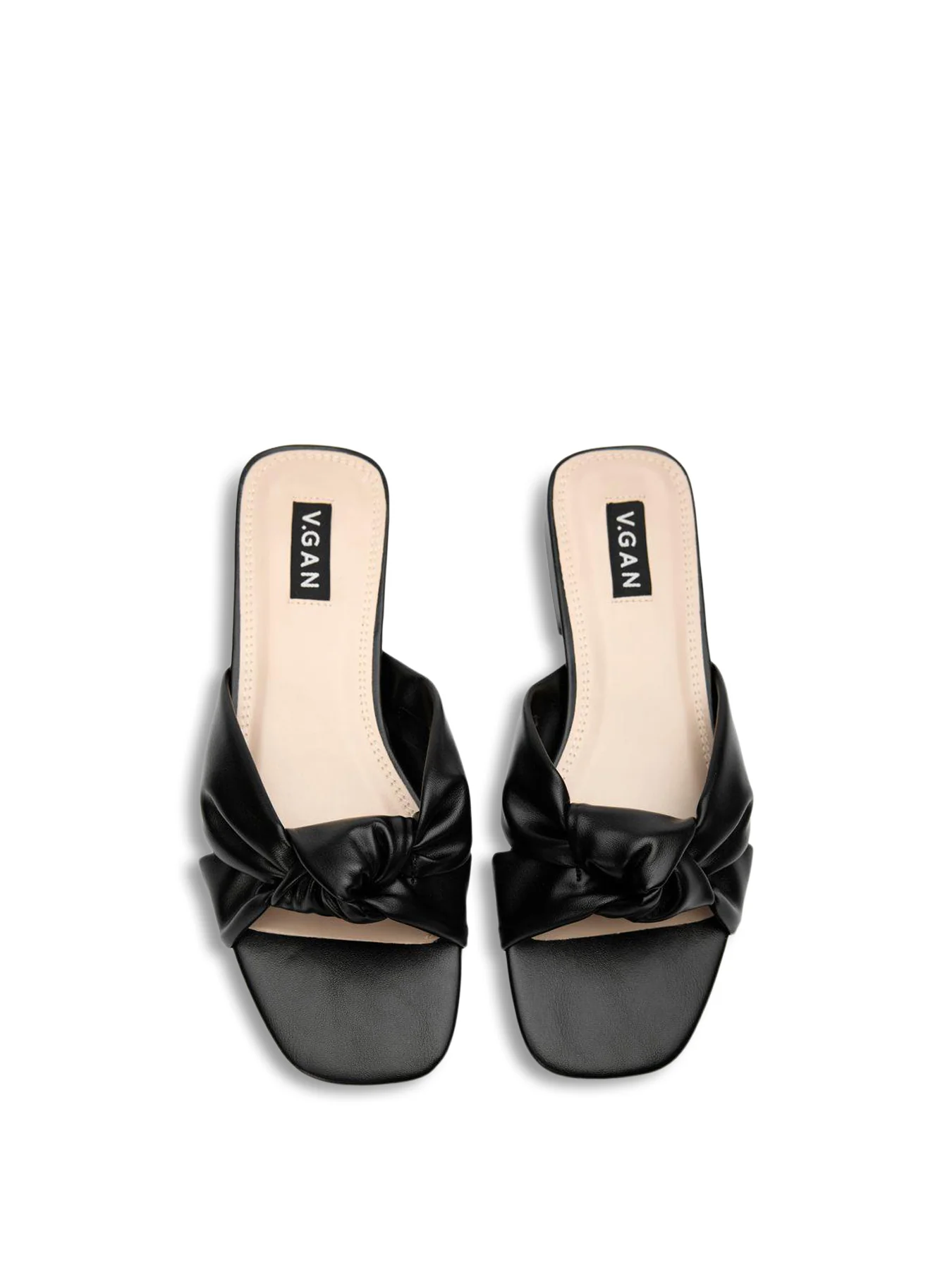 V.GAN Vegan Salsify Knot Slide Sandals - Image 3