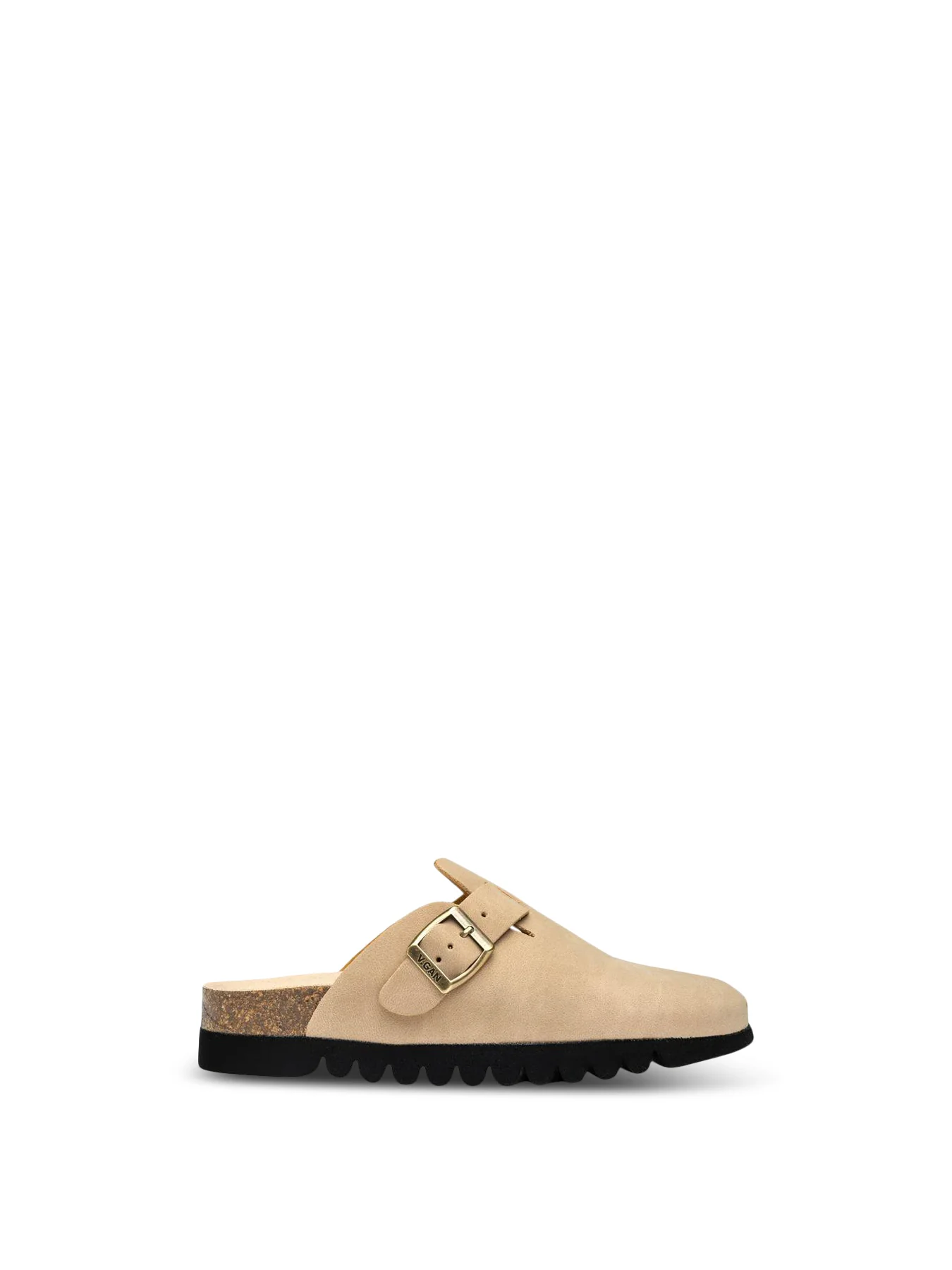 Vegan Taro Footbed Shoes Natural Taupe