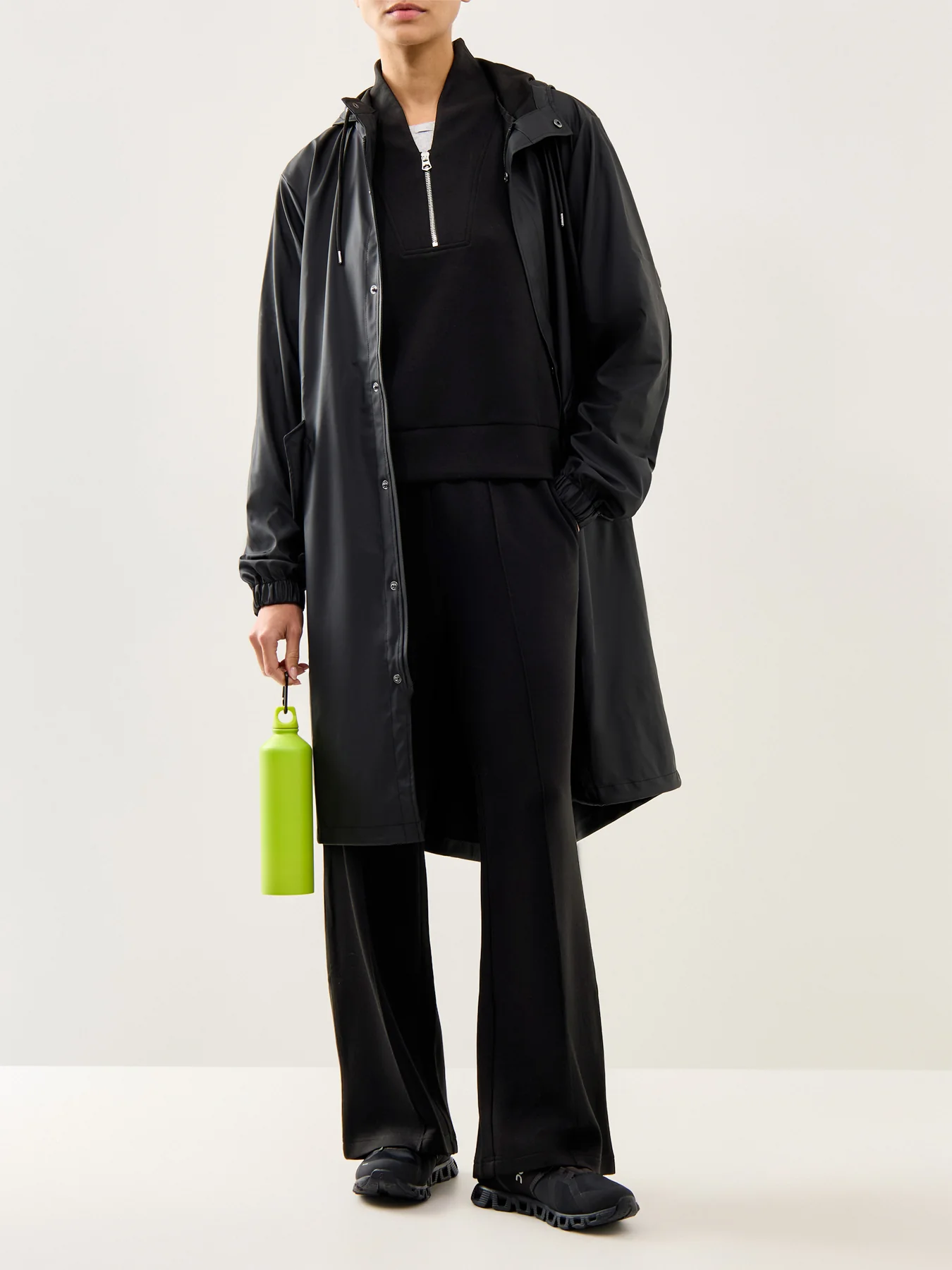 The Wide Leg Pant 30 Black - Image 2