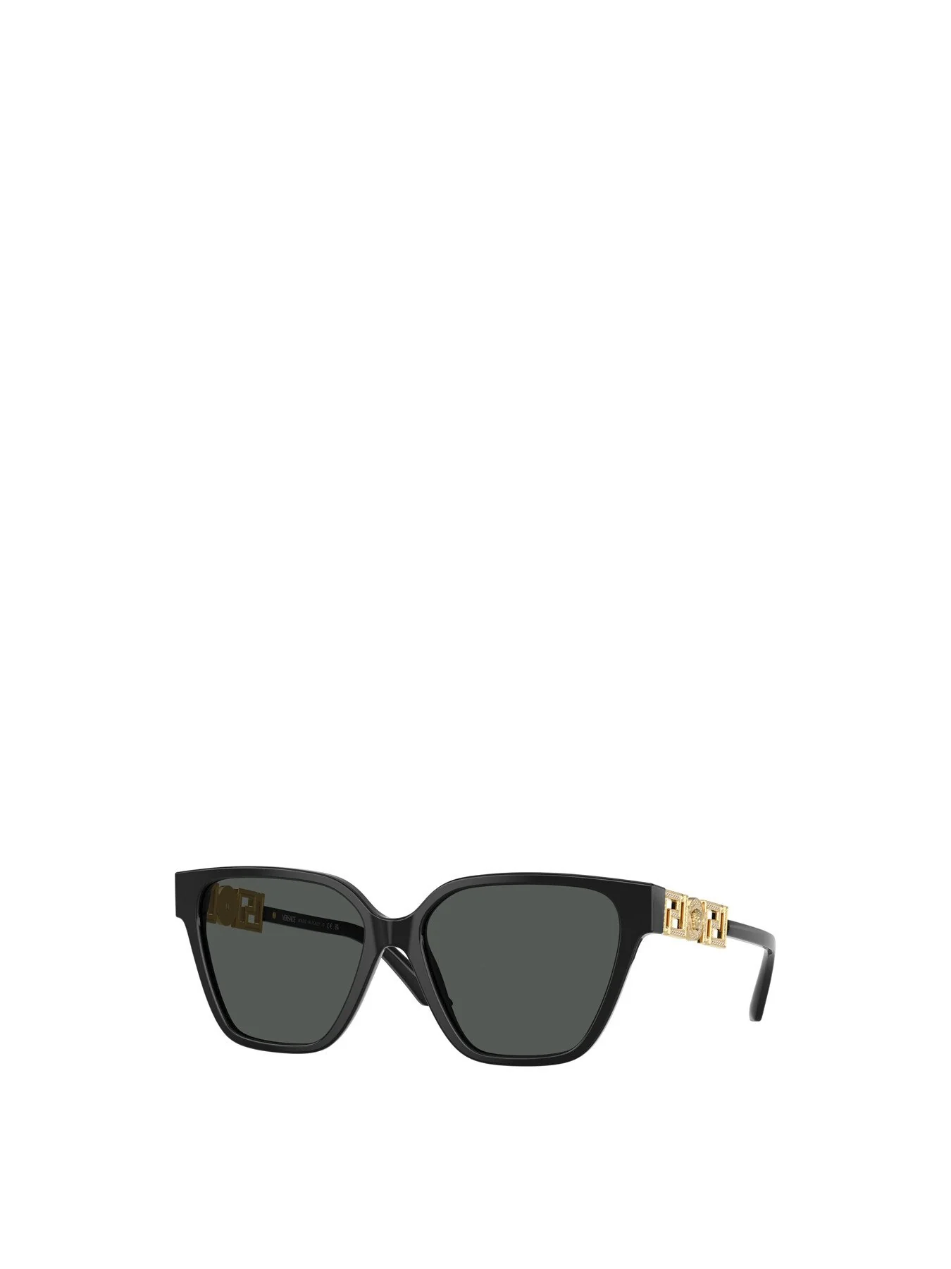 VE4471B Cat Eye Crystal Logo Sunglasses - Image 4