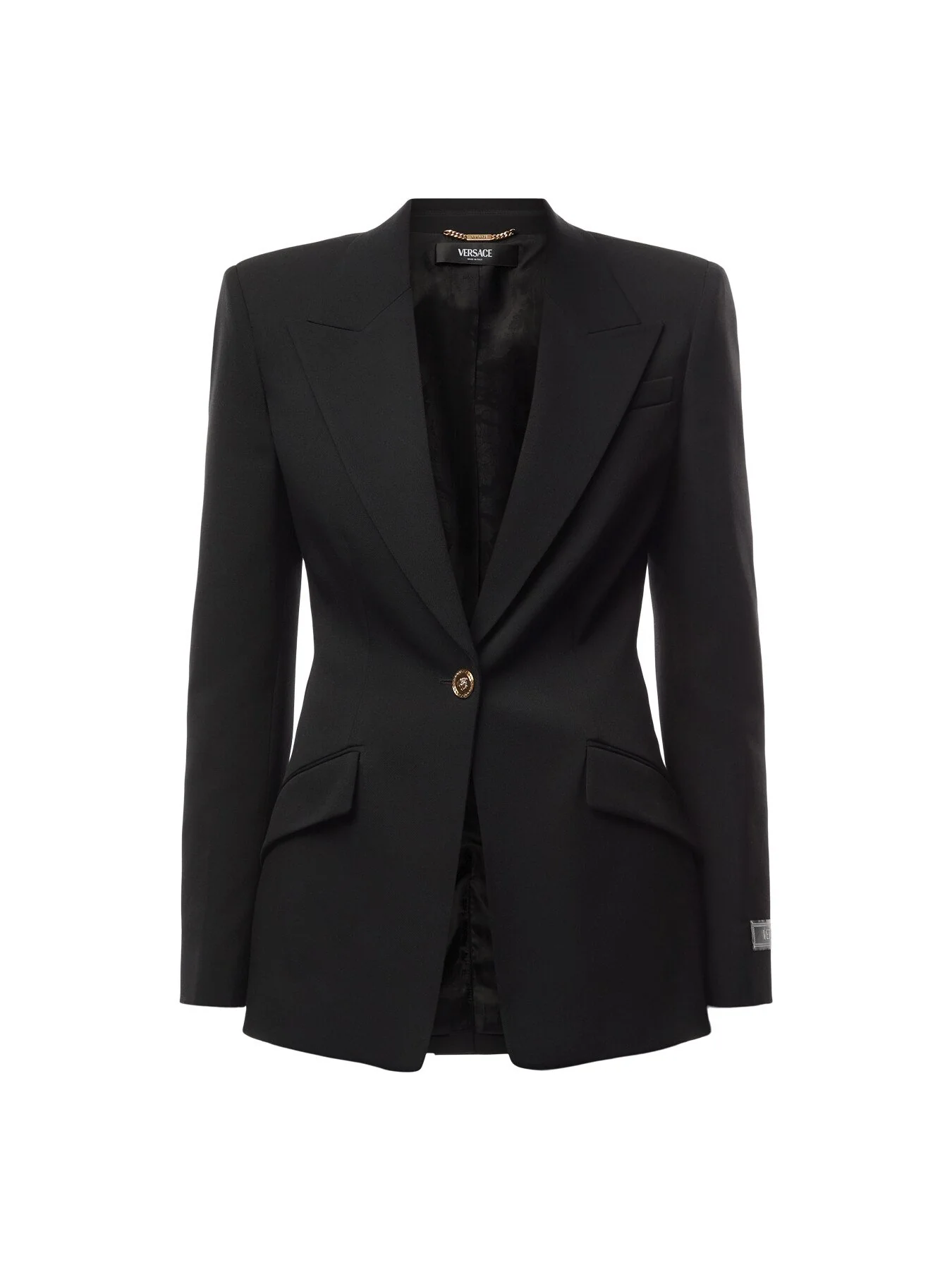 Informal Jacket Stretch Wool Fabric