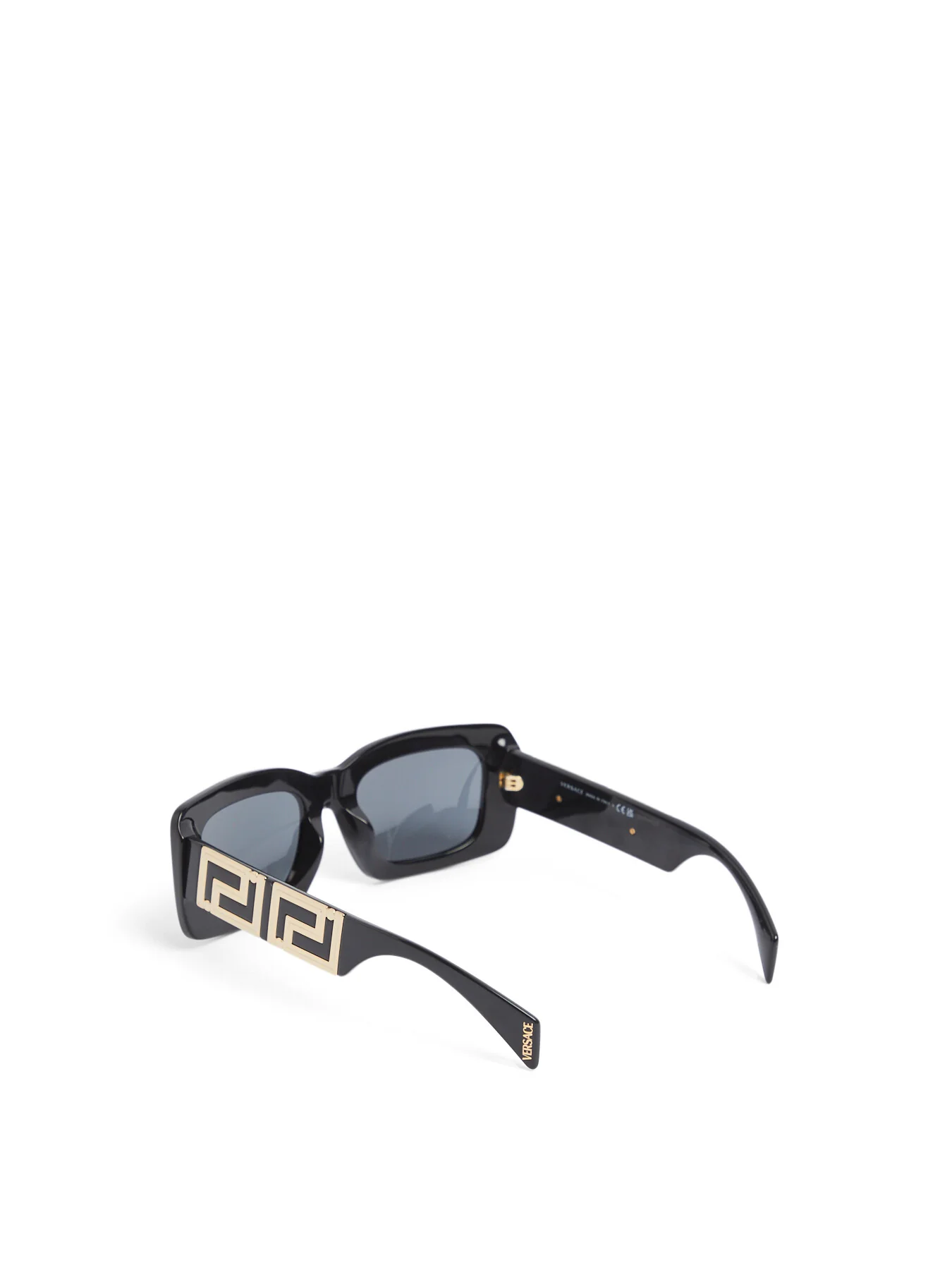 Rectangular Slim Acetate Sunglasses - Image 2
