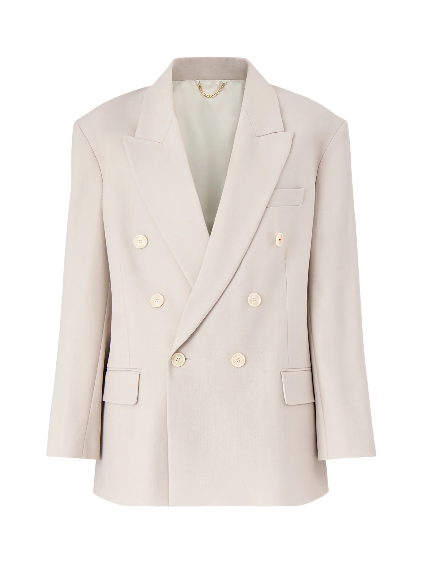 Relaxed Double Breasted Jacket