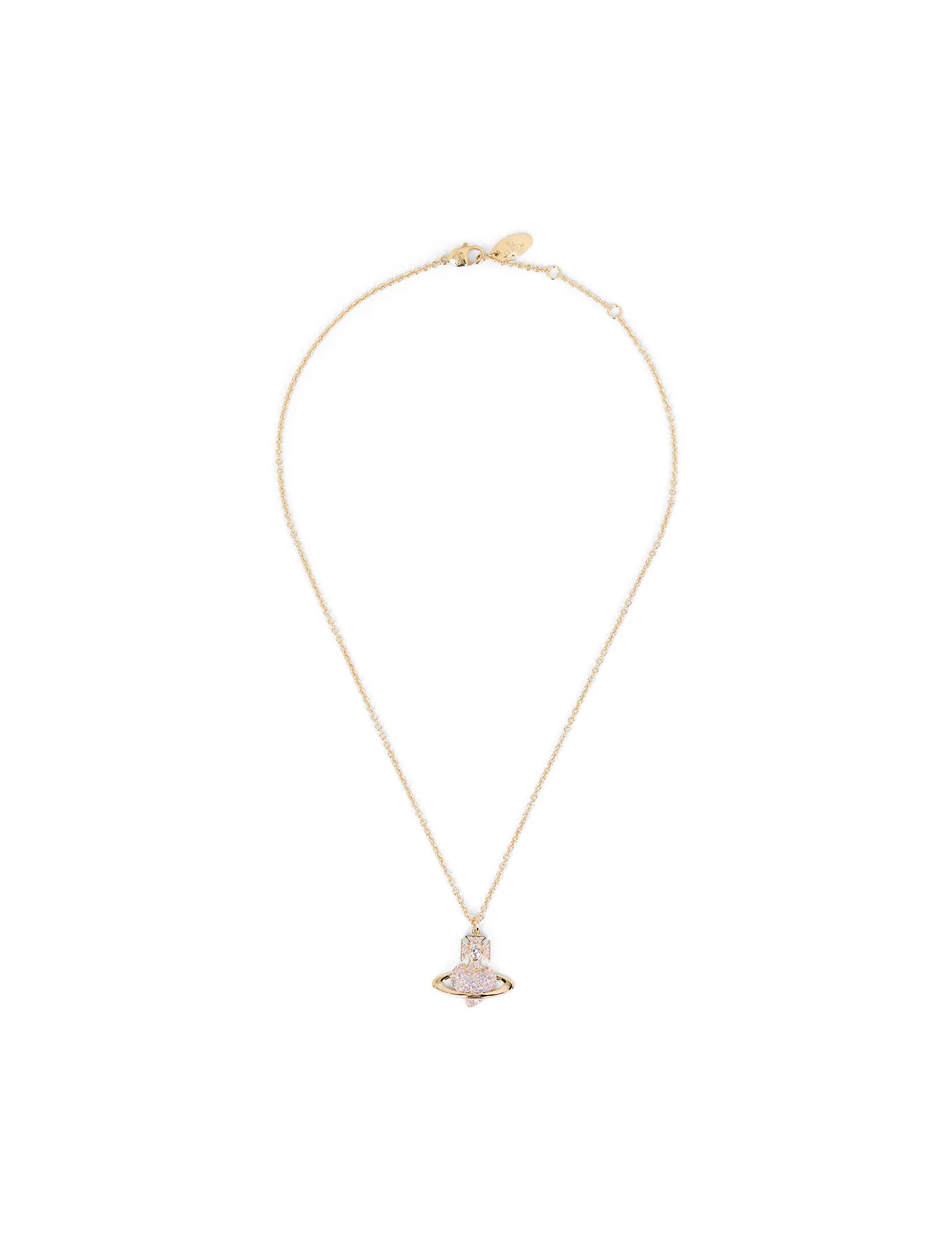 Agnatha Bas Relief Pendant Necklace