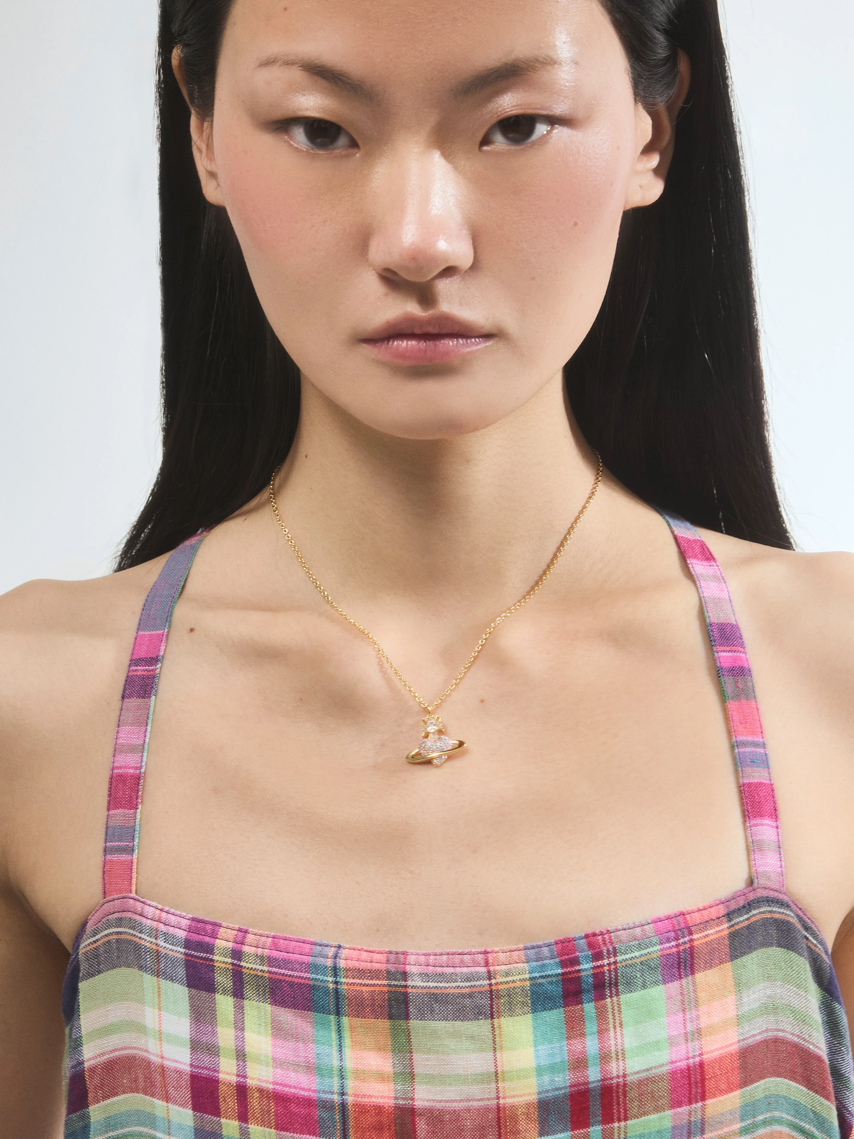 Agnatha Bas Relief Pendant Necklace - Image 2