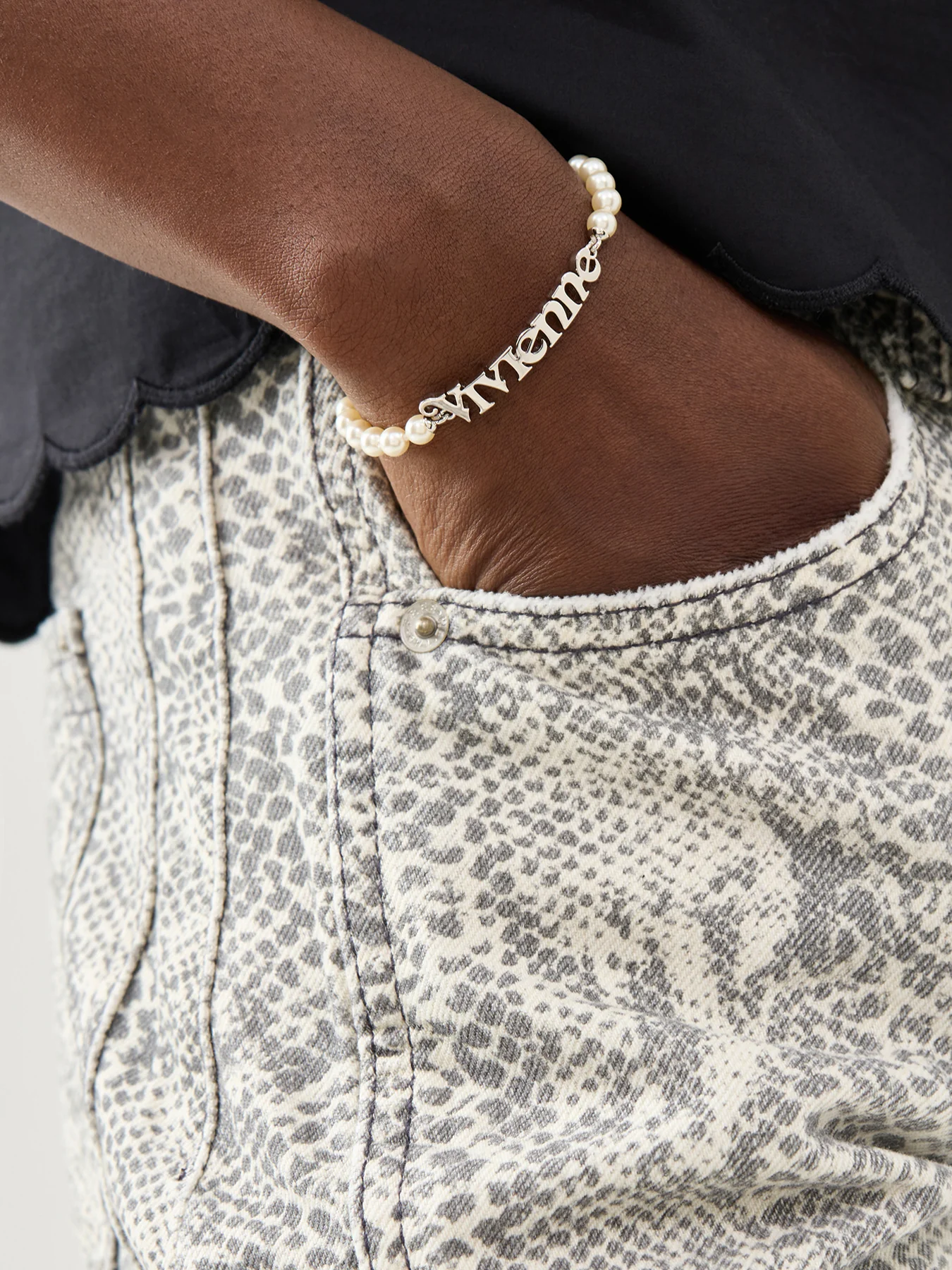 Amelia Pearl Bracelet - Image 2