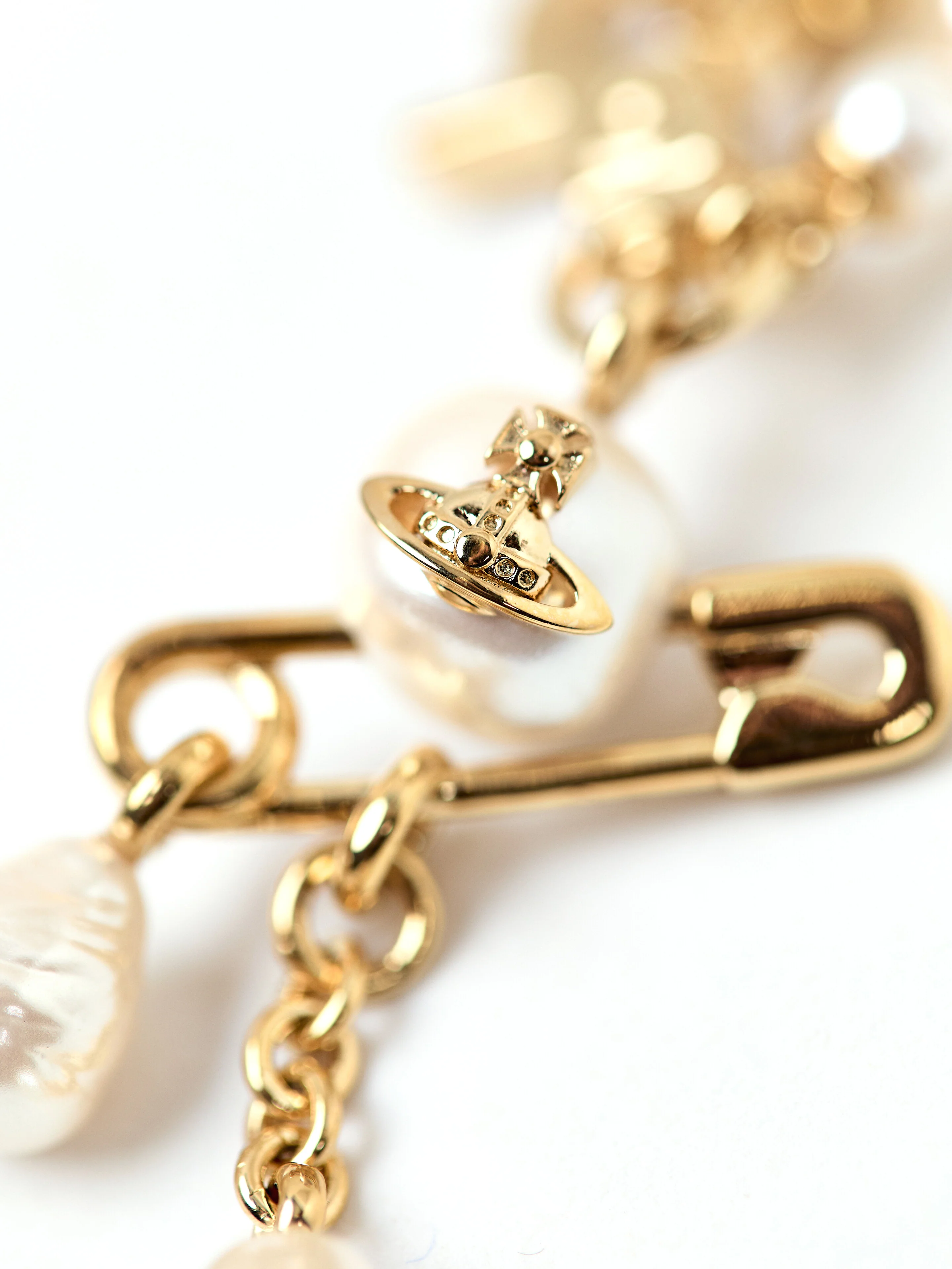 Claude Small Pearl Necklace - Image 3