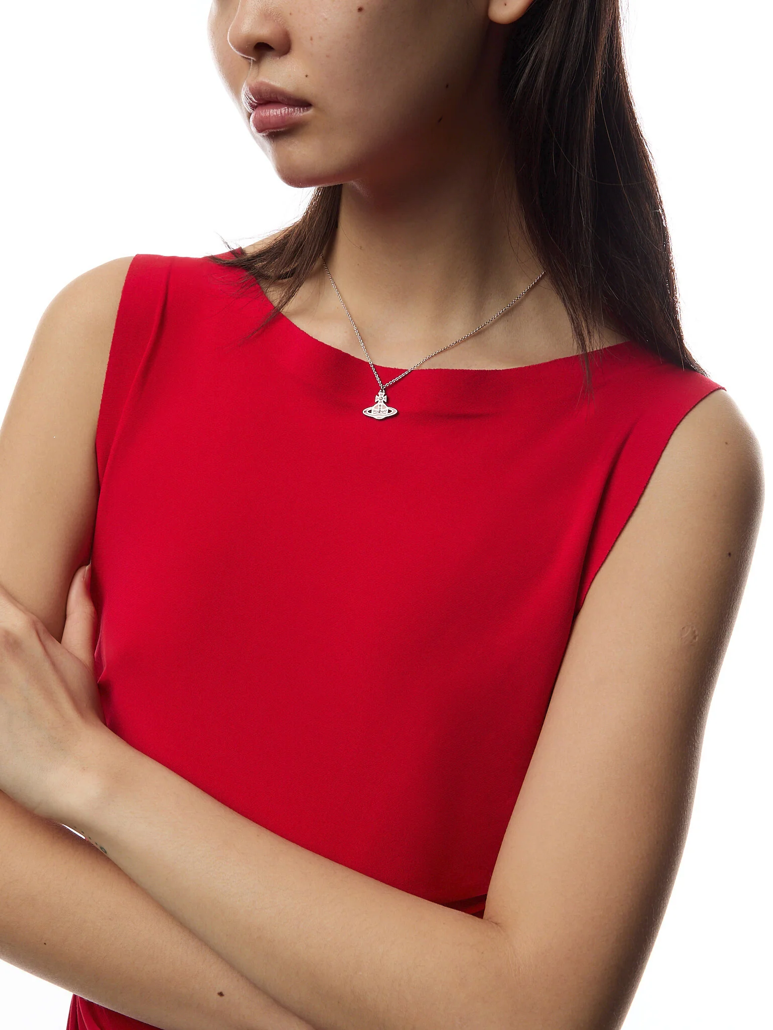 Concetta Bas Relief Pendant Necklace - Image 2
