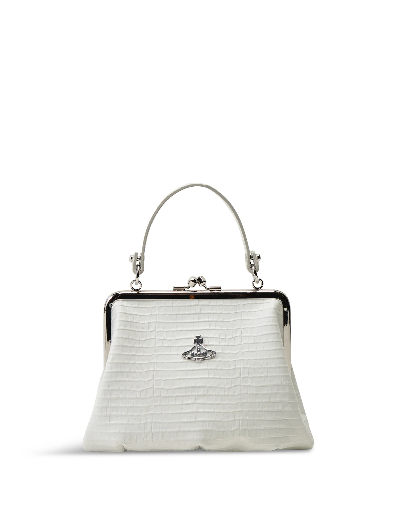 Granny Purse Mini Croc Embossed