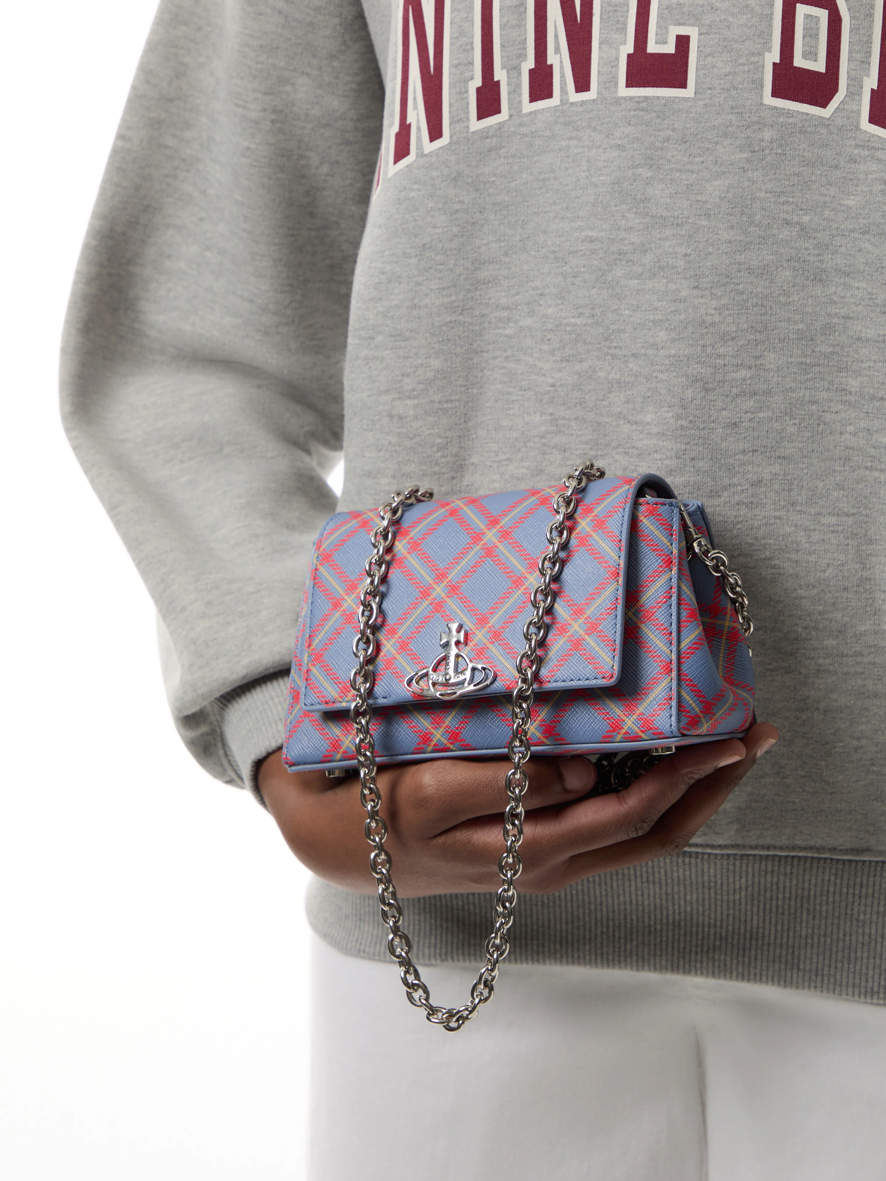 Small Tartan Doll Handbag - Image 2