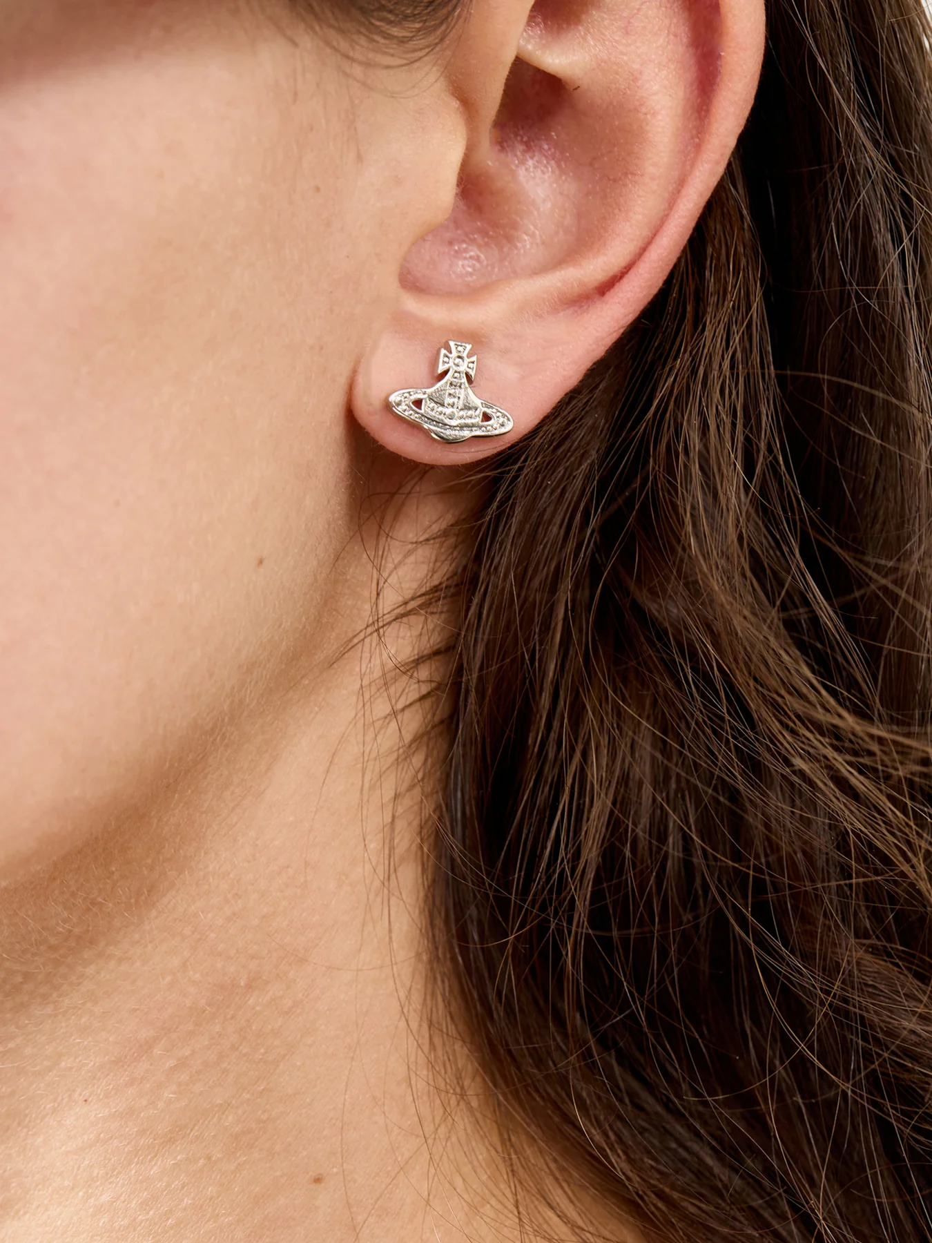 Signature Earrings Silver - Image 2