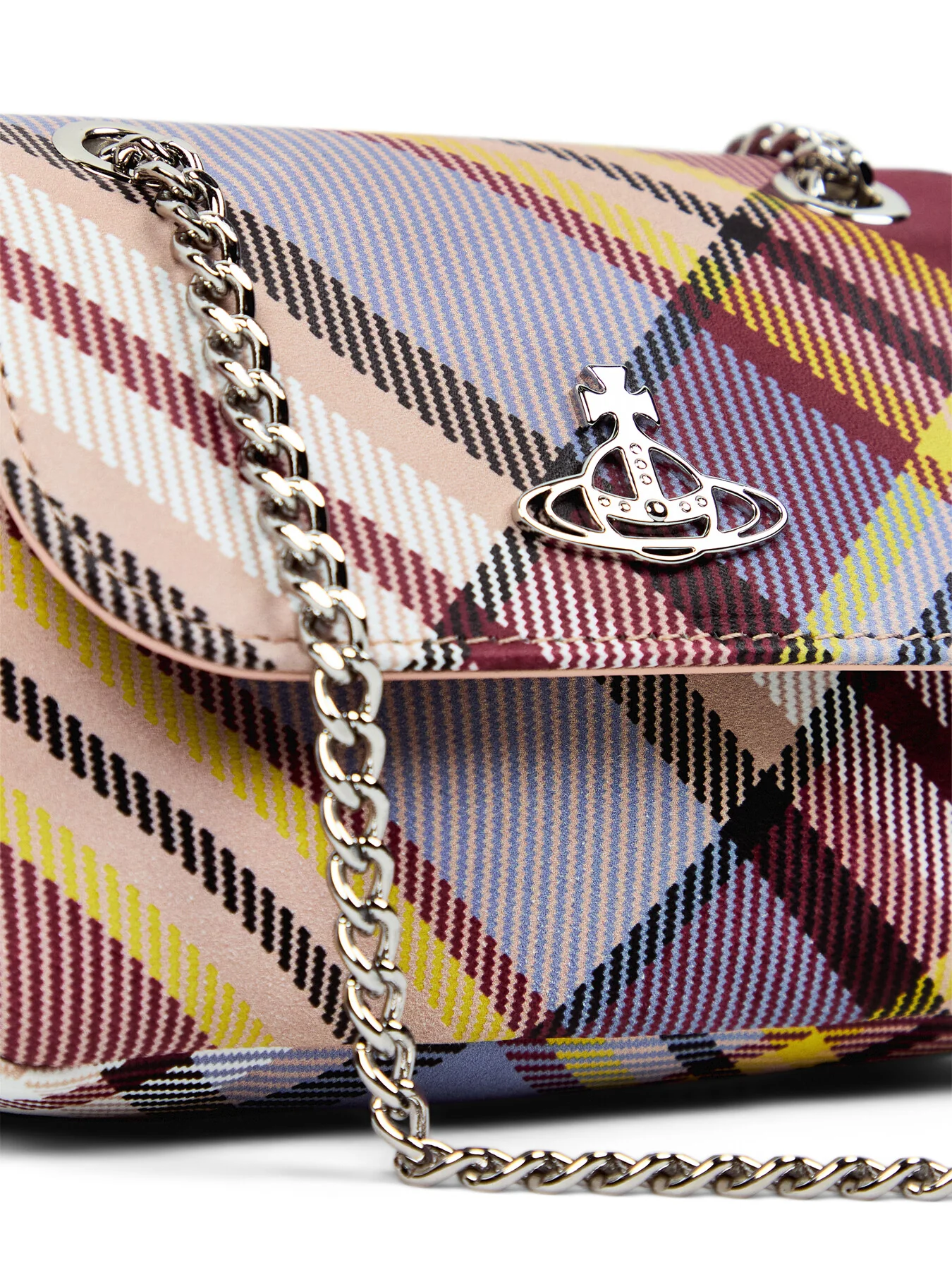 Tartan Small Chain Purse - Image 5