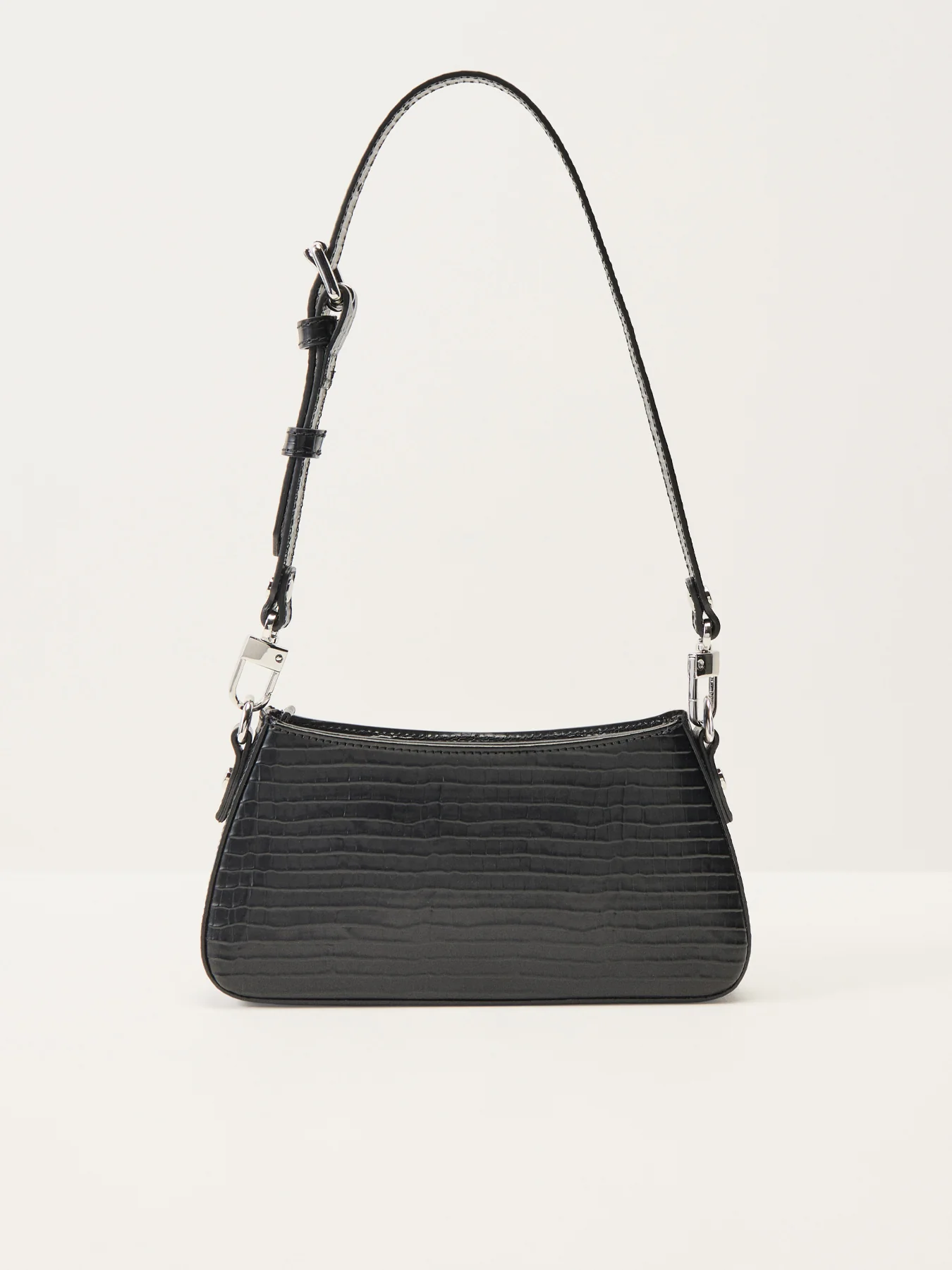 Tasha Mini Croc Embossed Shoulder Phone Bag - Image 3