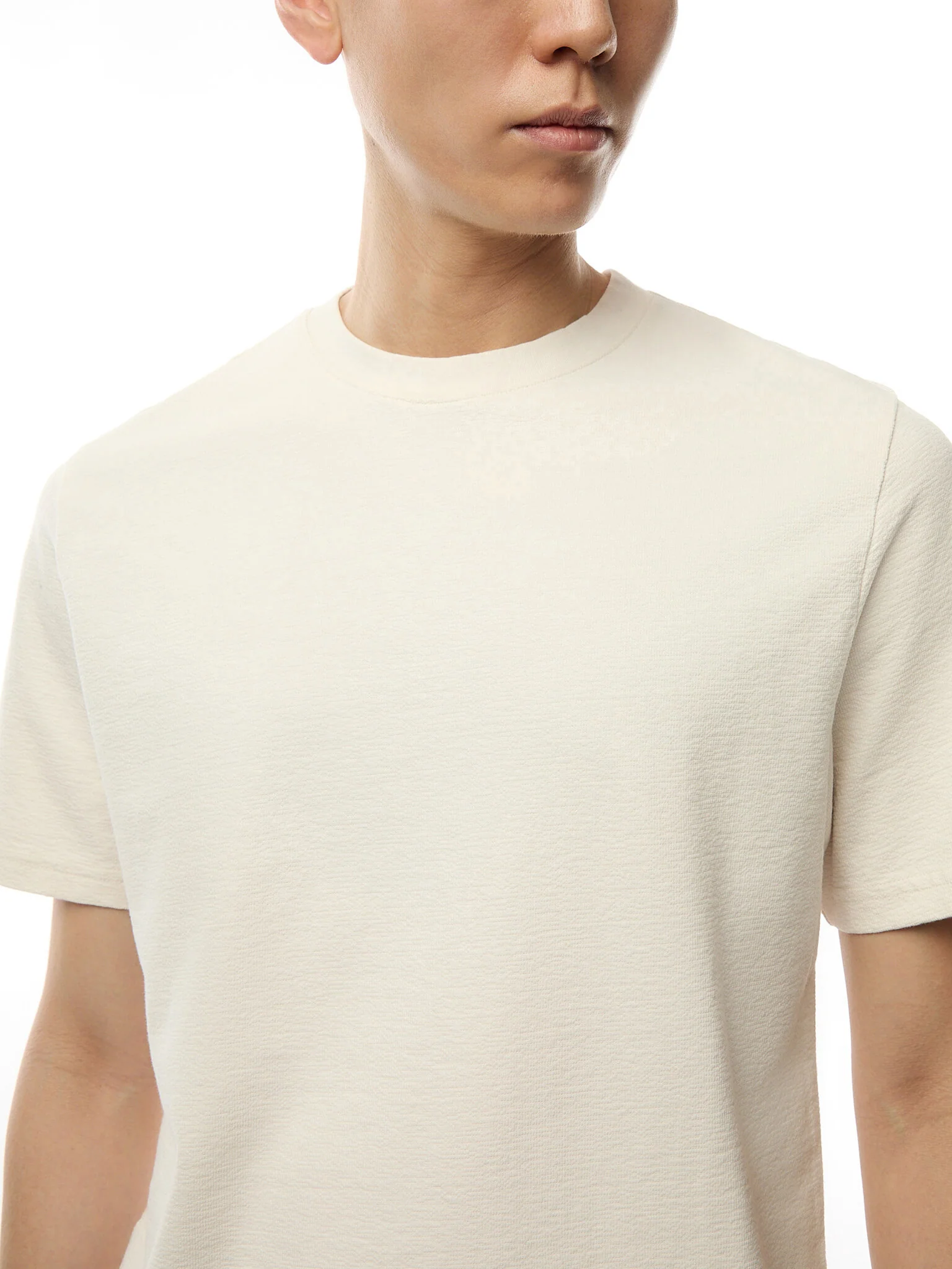 Dean Ss Tee Jolt Ecru - Image 3