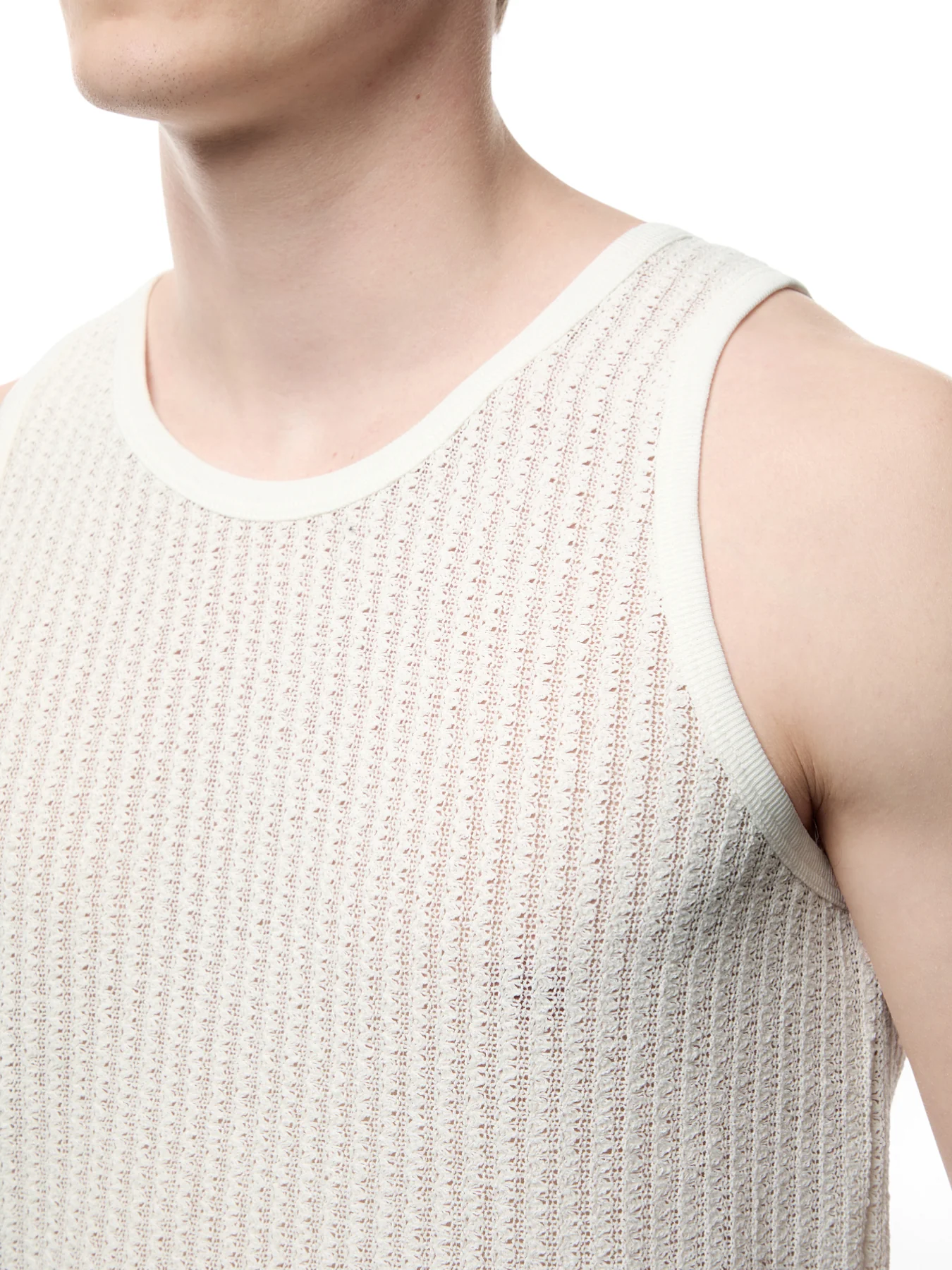 Prim Jersey Lace Tank Top - Image 3