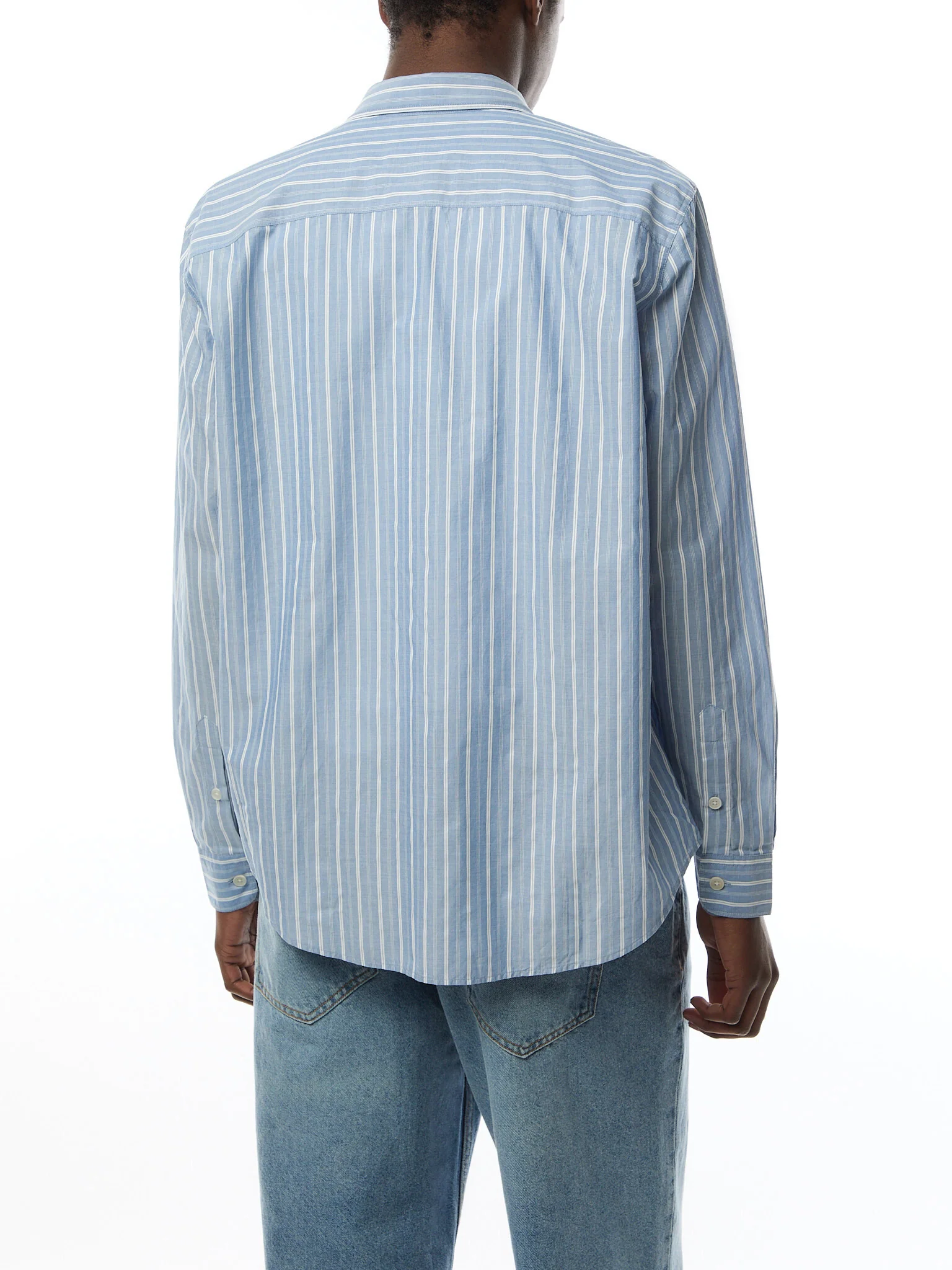 Rove Shirt Poplin Stripe - Image 5