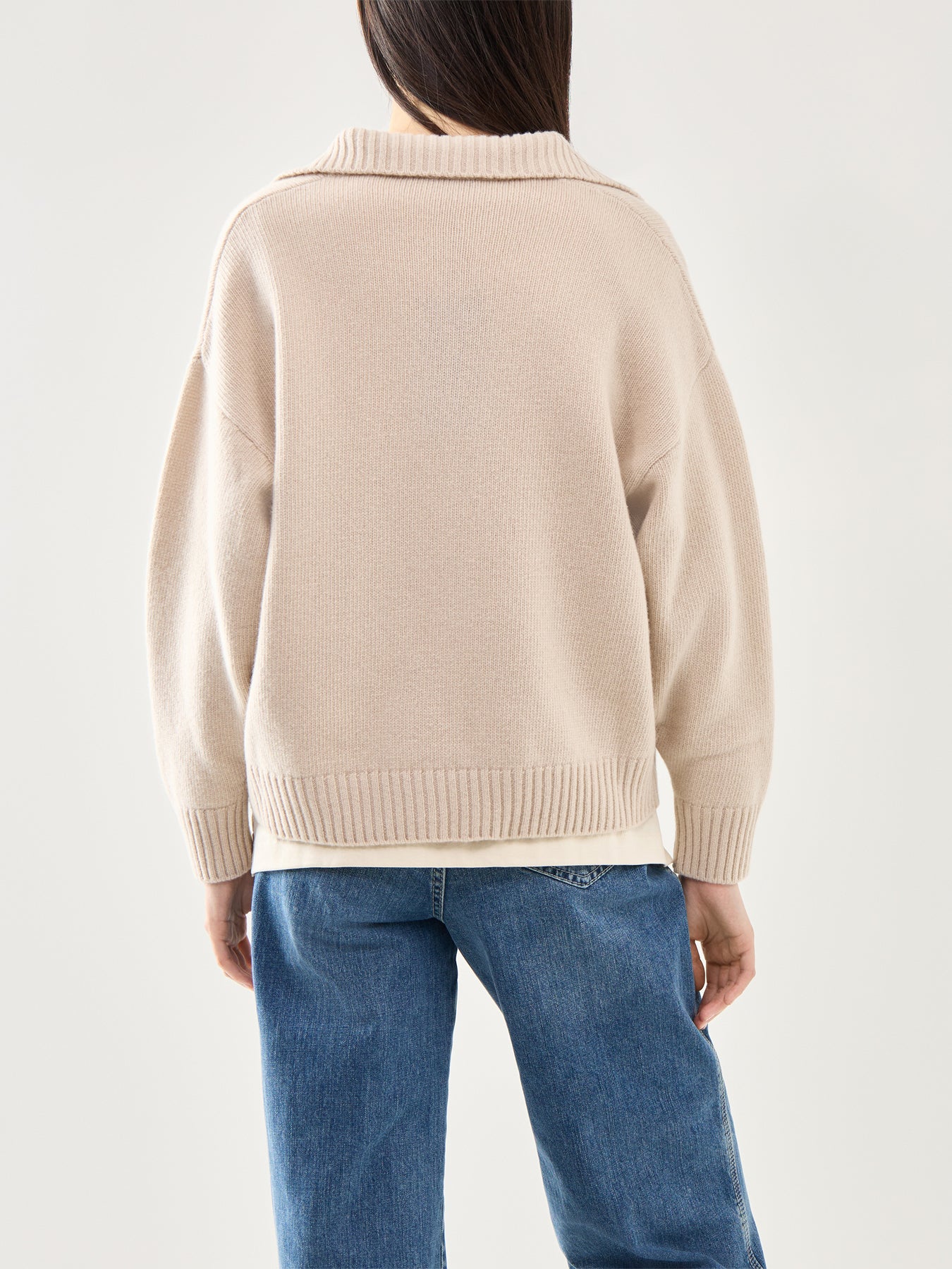 Agre Open Collar Knitwear - Image 5