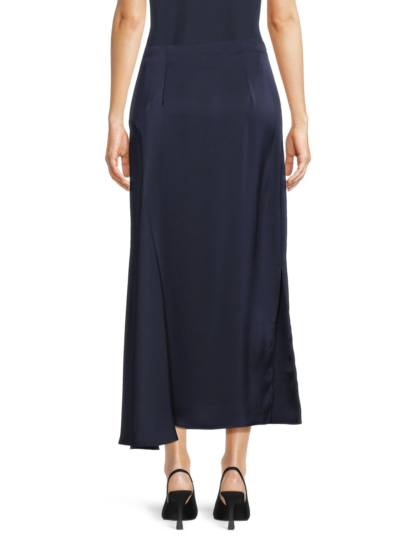 Aia Midi Satin Skirt - Image 5