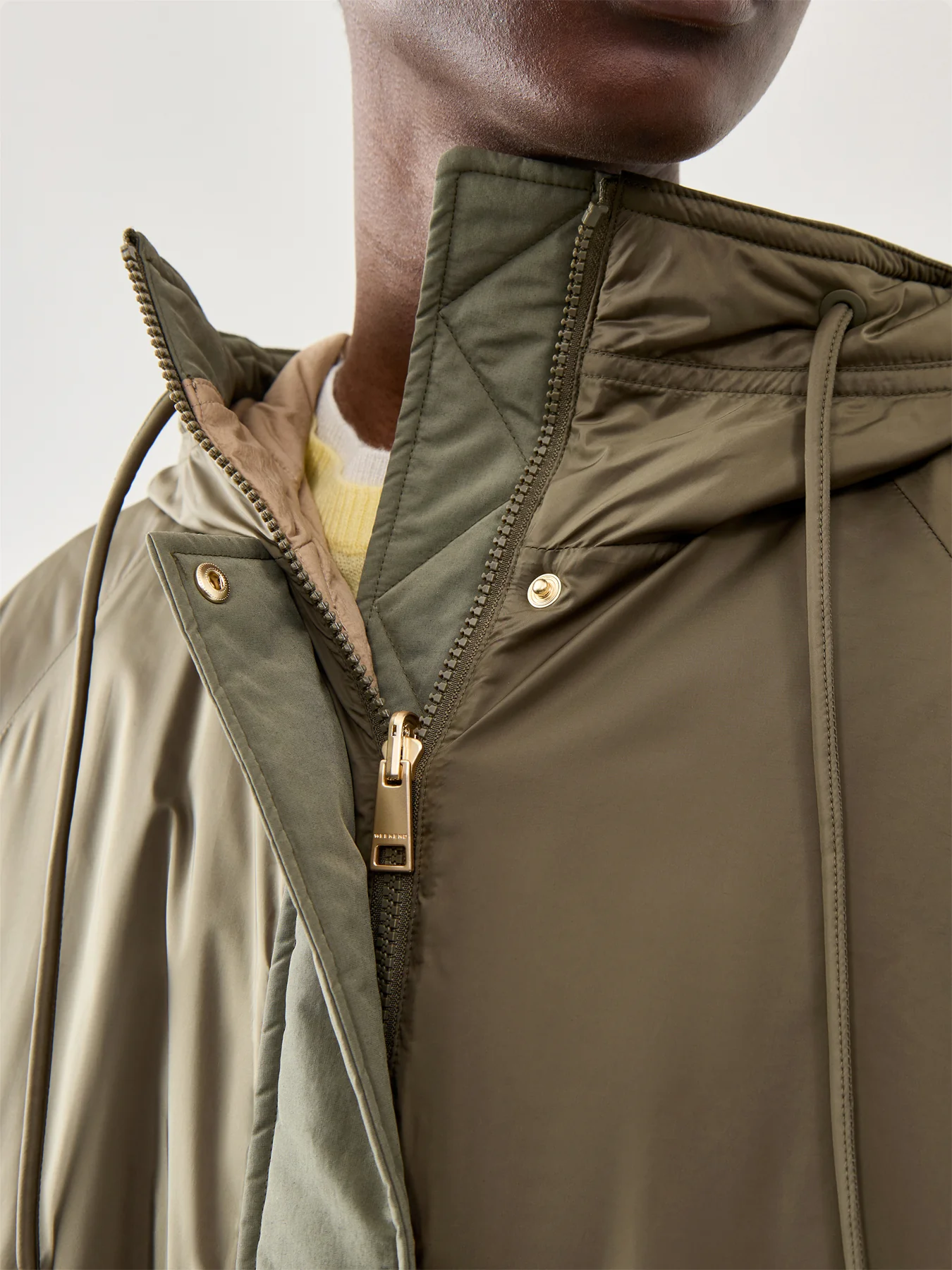 Weekend Alcamo Reversible Light Padded Longline Coat - Image 3