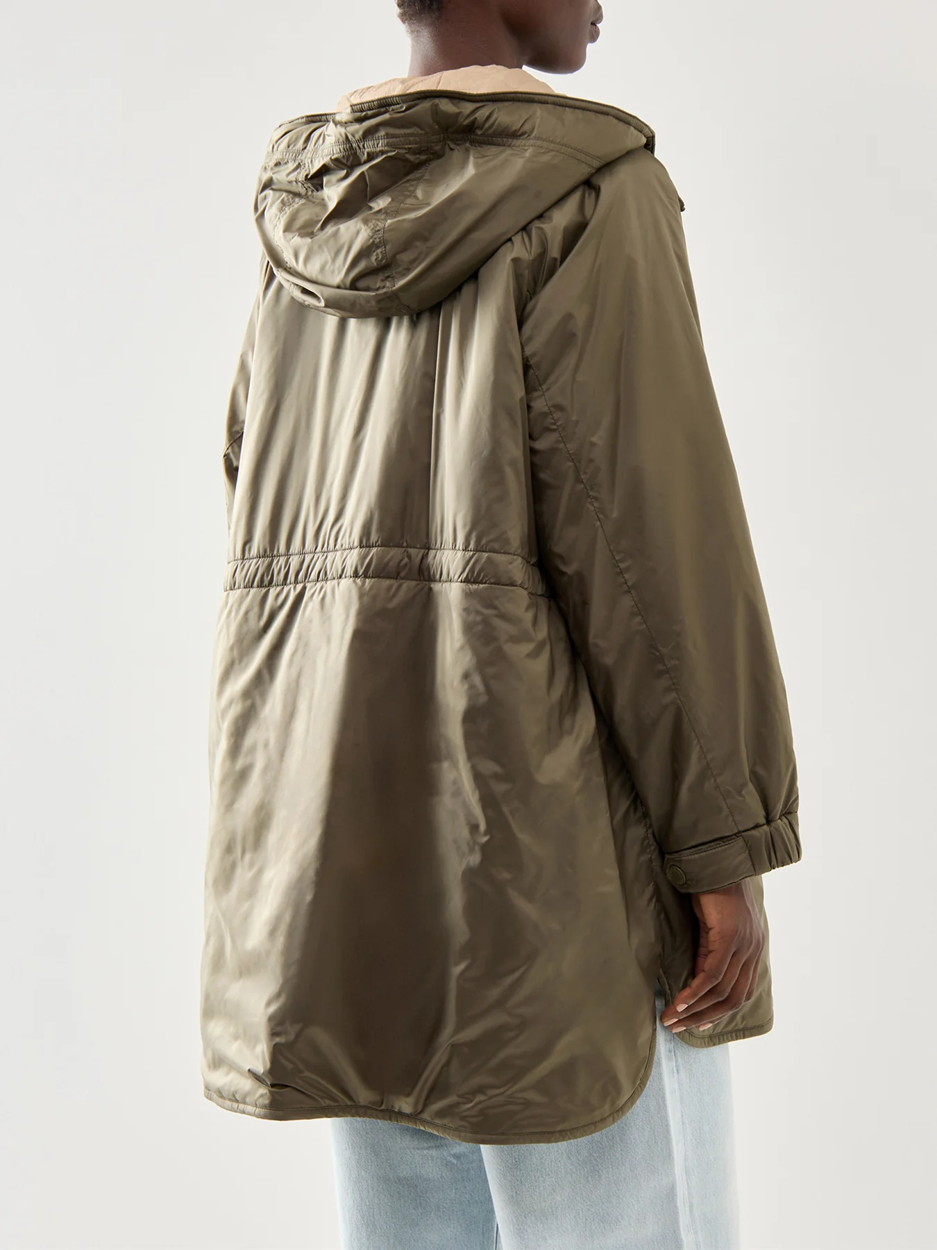 Weekend Alcamo Reversible Light Padded Longline Coat - Image 5