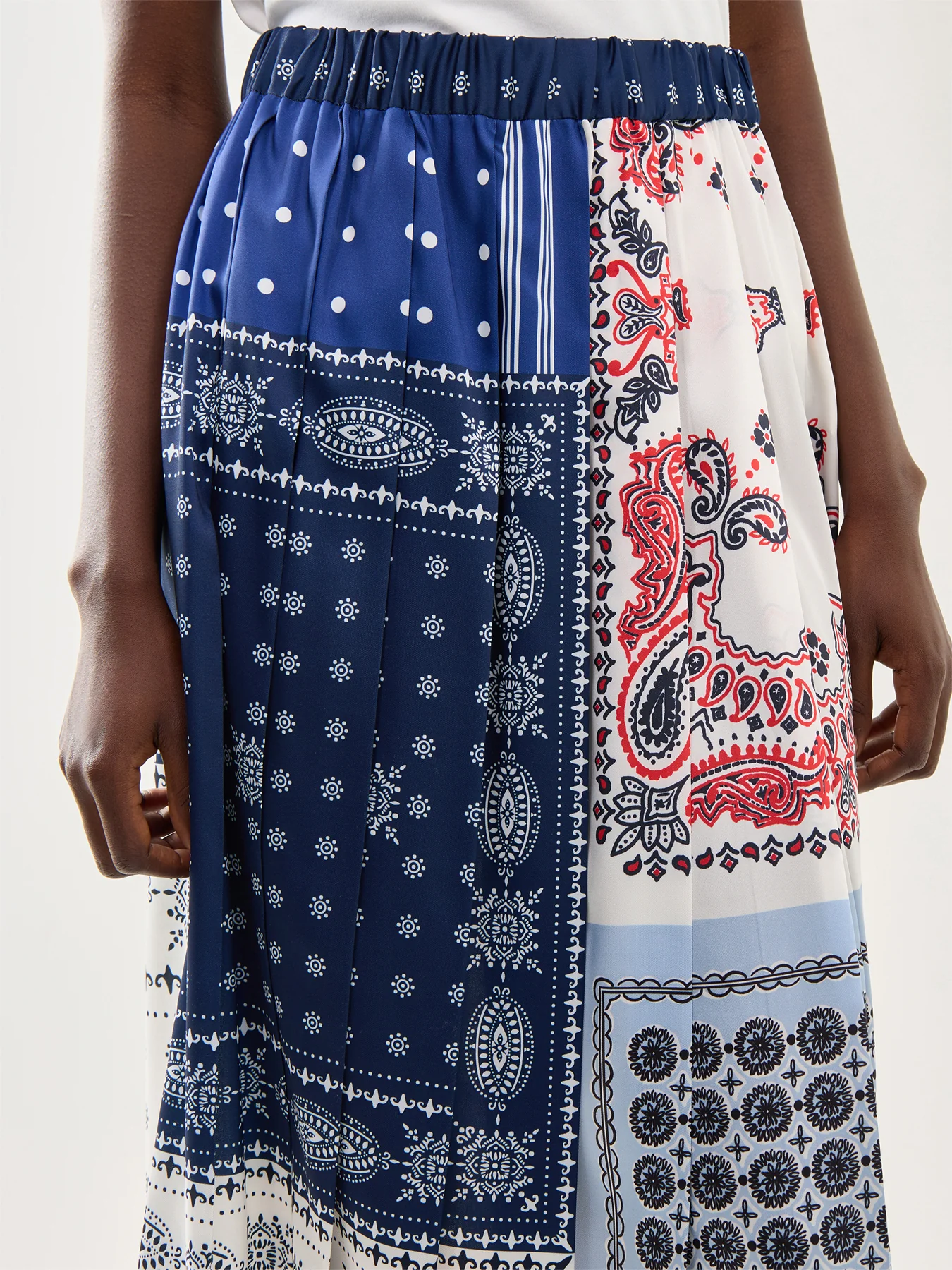 Weekend Luna Pleated Printed Skirt - Image 3